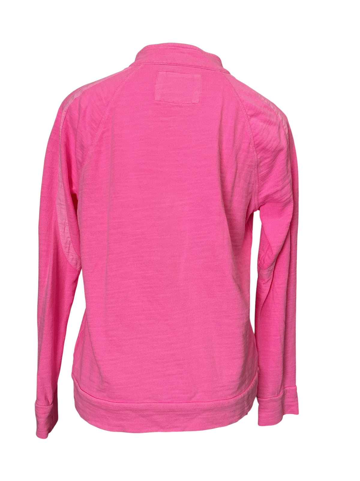 Lilly Pulitzer Luxletic Ashlee Half Zip Pullover Top Cherry Blossom Pink - Size M