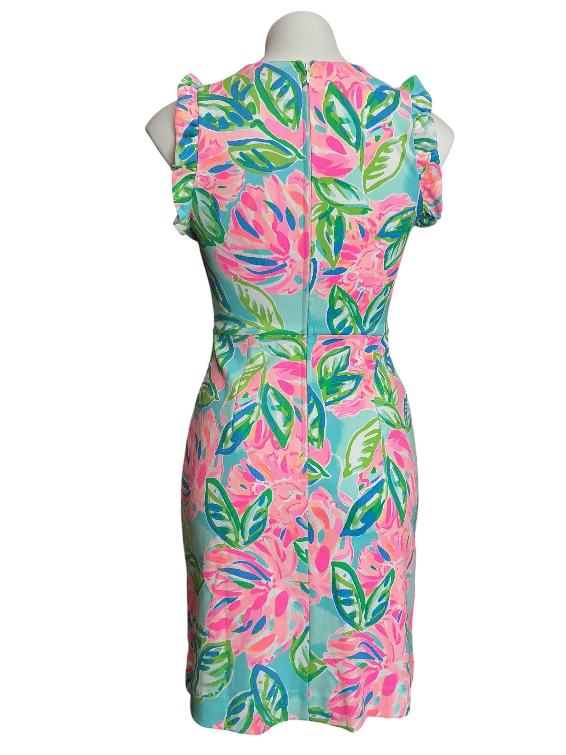Lilly Pulitzer NWT Carmelisa Shift Dress Multi Totally Blossom - Size 00