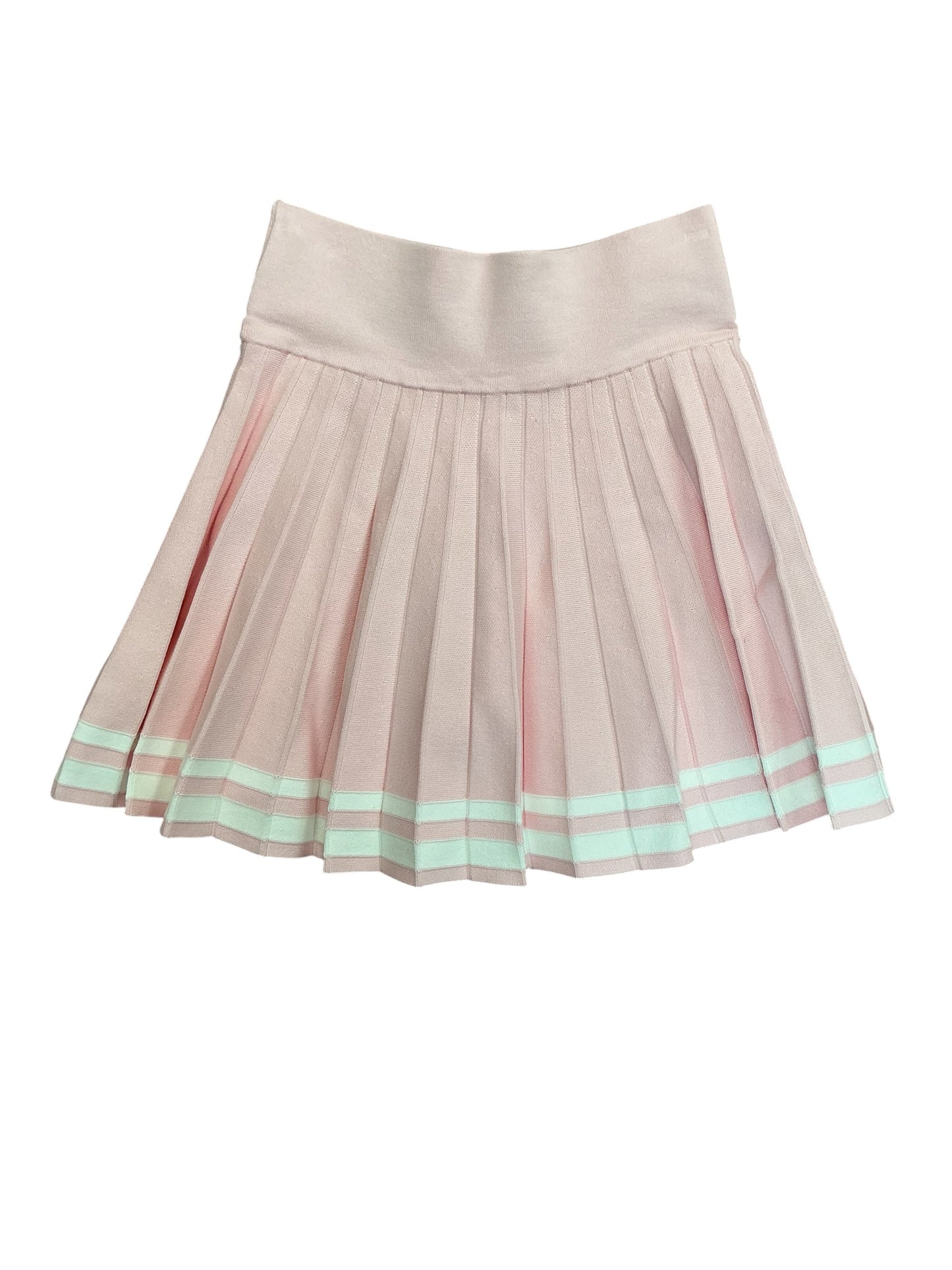 Lilly Pulitzer NWT Suzette Sweater Skort Pink Muse X Resort White Tipping - Size XS