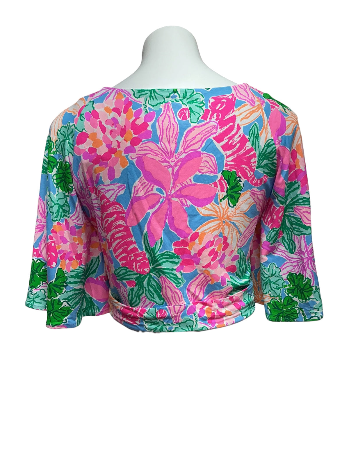 Lilly Pulitzer NWT Minka Top Multi Tigers Lair - Size XL