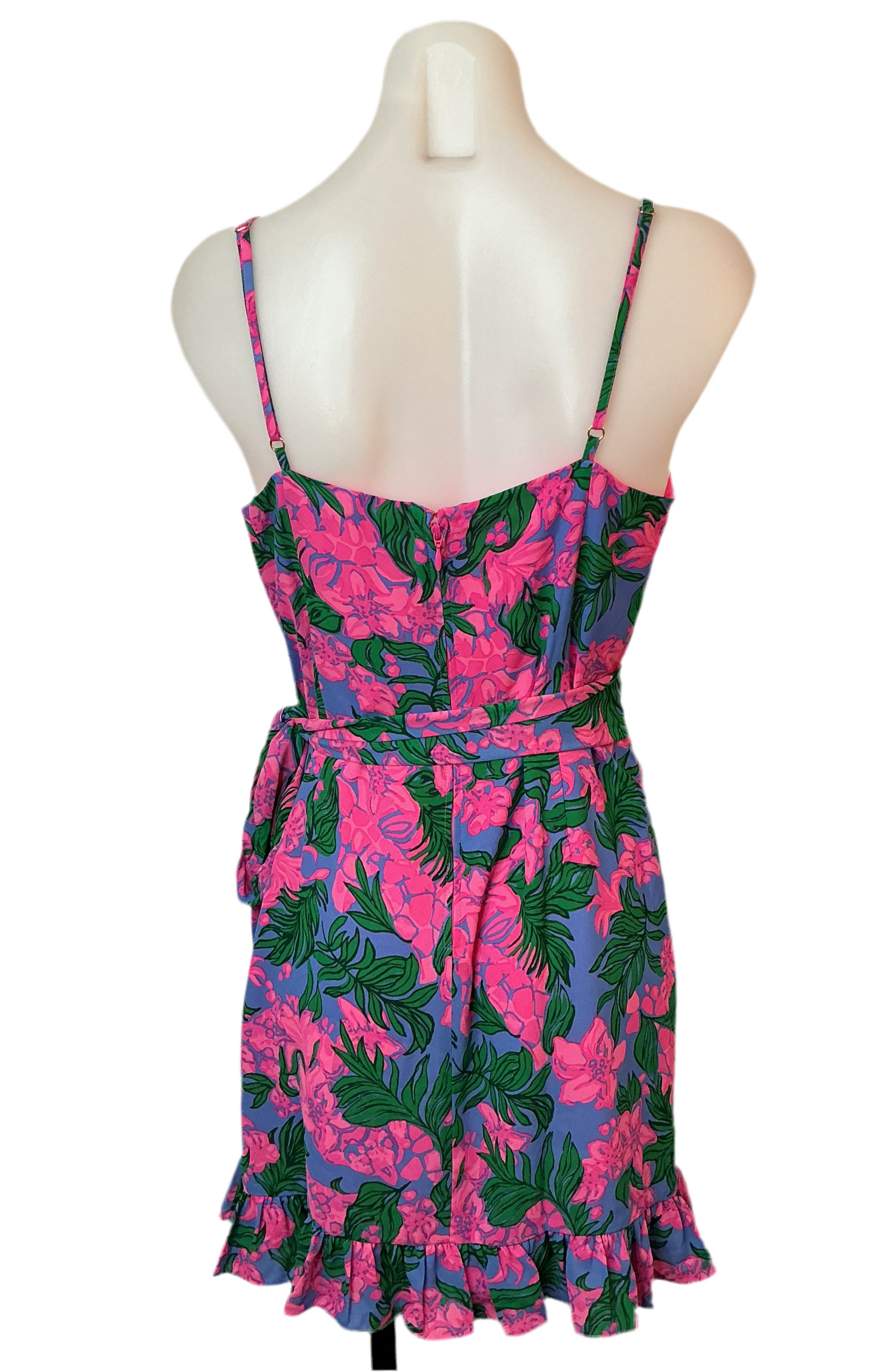 Lilly Pulitzer NWT - Alisa Dress - Cerise Pink Safari Sunset - Size 8