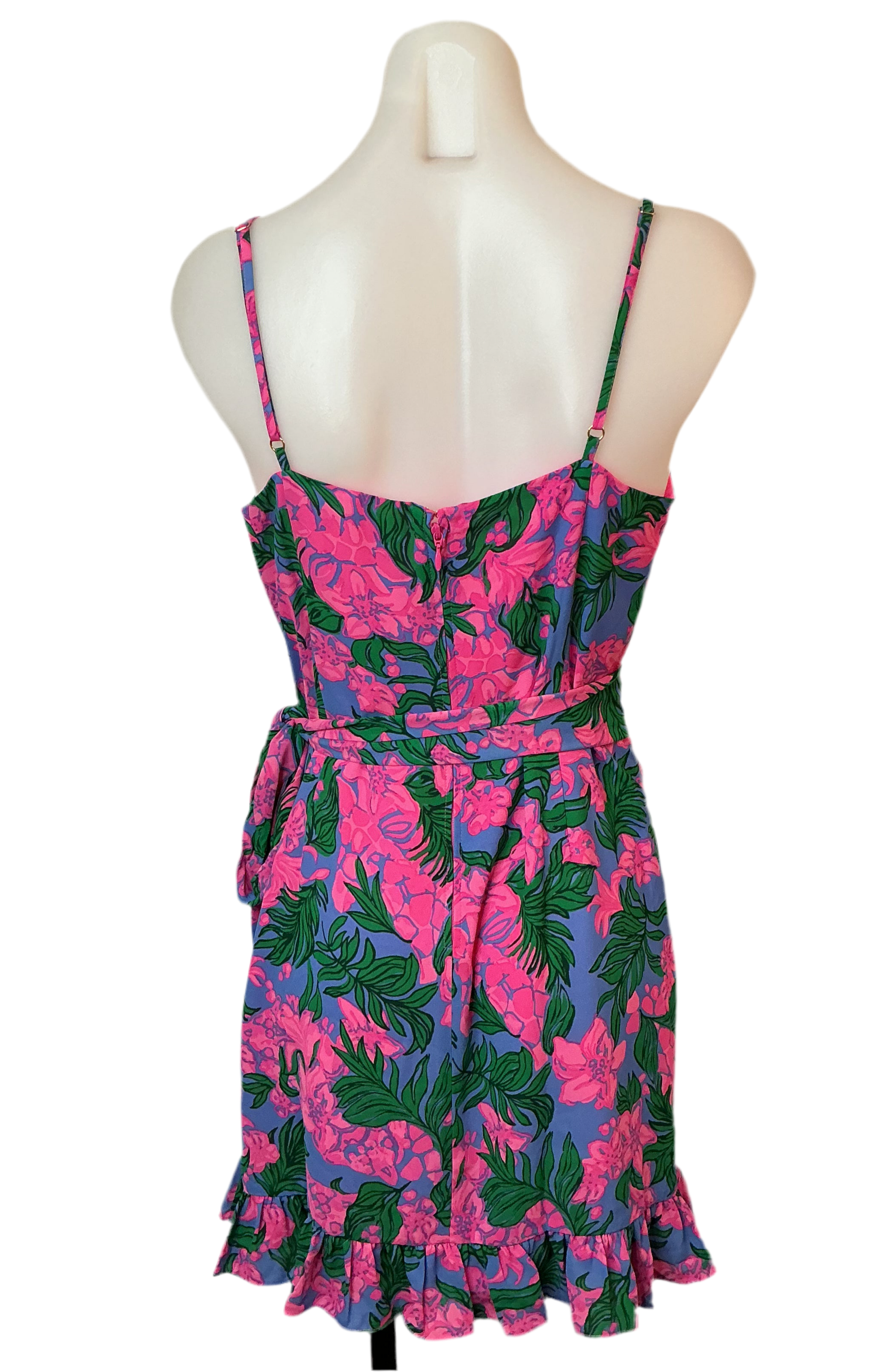 Lilly Pulitzer NWT - Alisa Dress - Cerise Pink Safari Sunset - Size 8