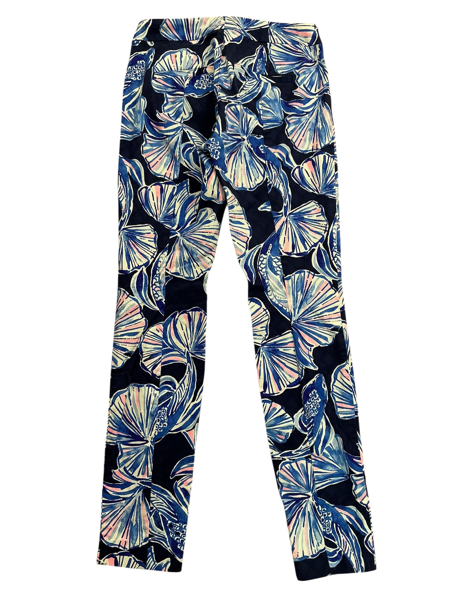 Lilly Pulitzer Kelly Skinny Ankle Pants In Reel Life - Size 00
