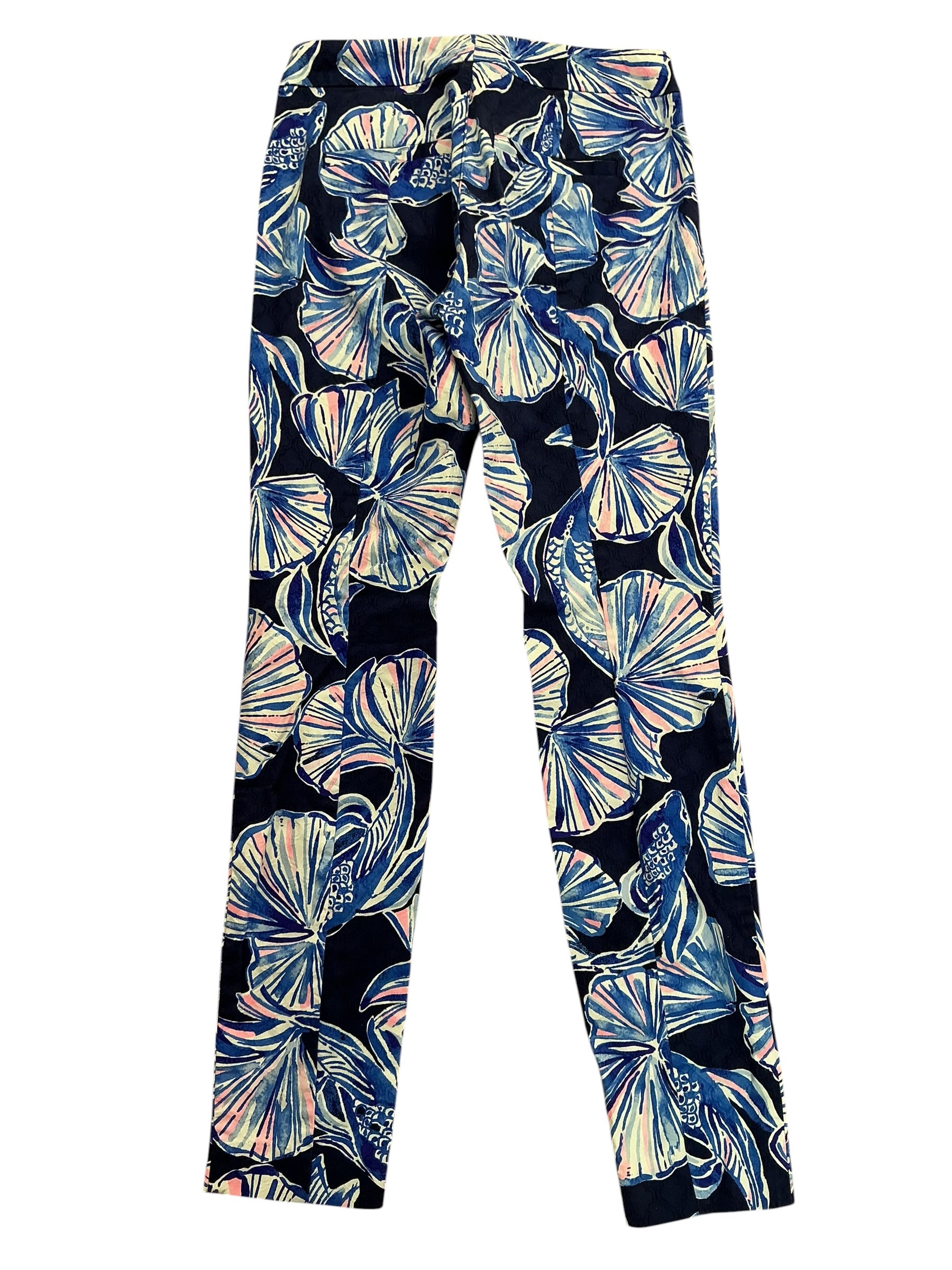 Lilly Pulitzer Kelly Skinny Ankle Pants In Reel Life - Size 00