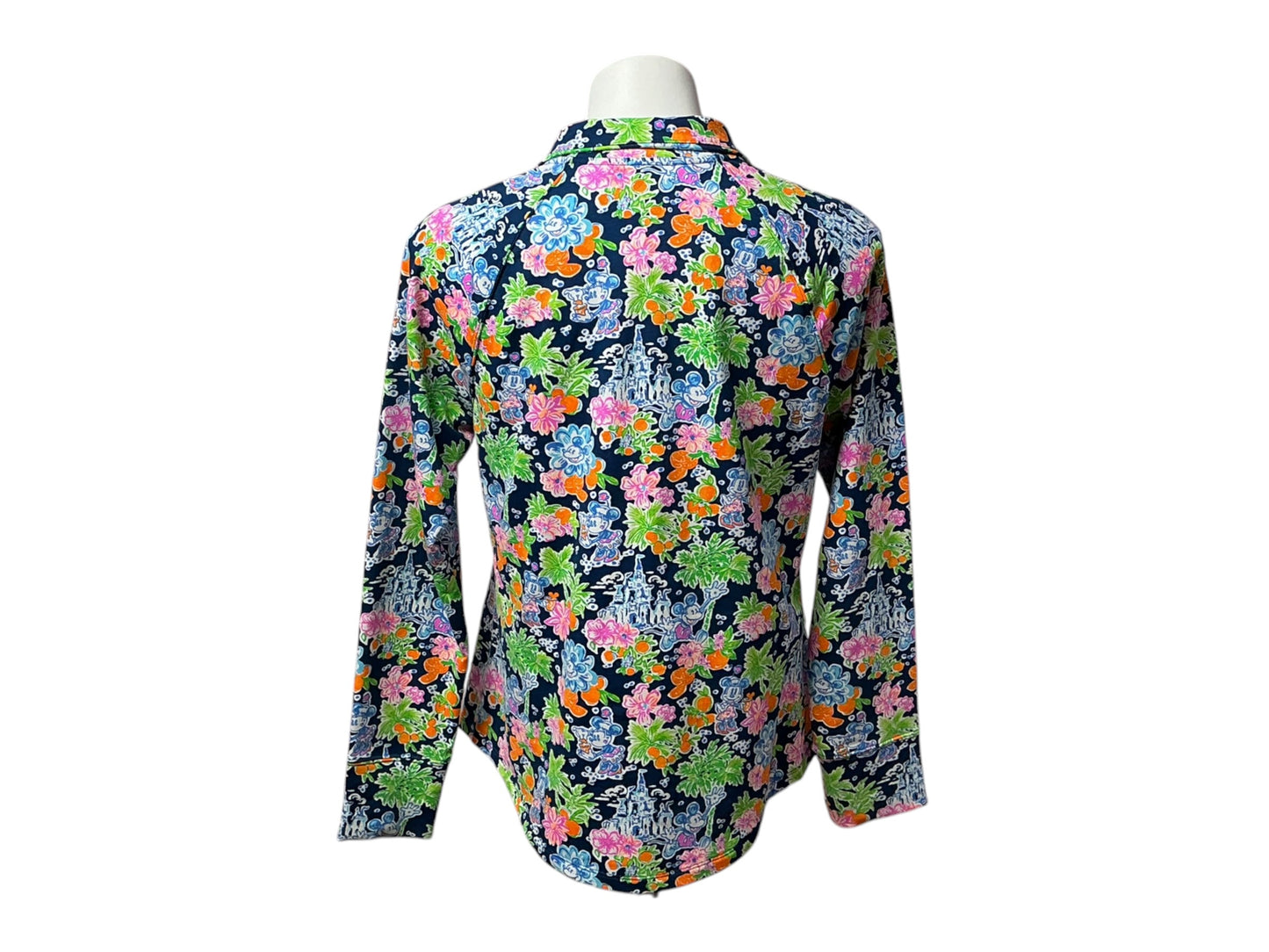 Lilly Pulitzer Lilly Loves Disney Aegean Navy Skipper Popover - Size M