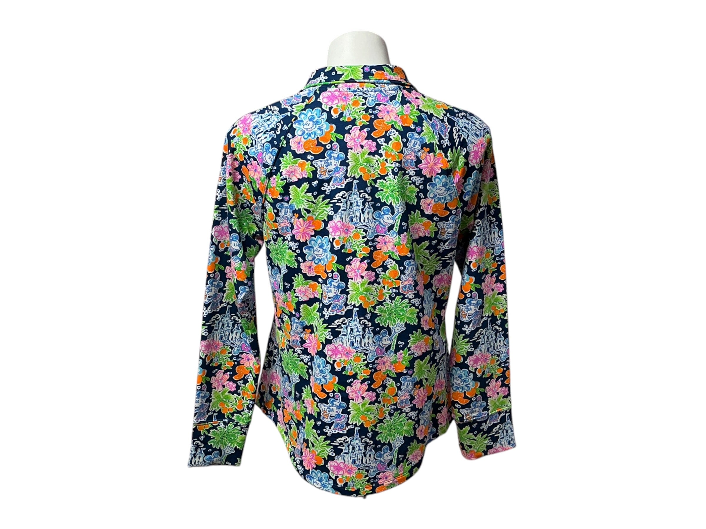 Lilly Pulitzer Lilly Loves Disney Aegean Navy Skipper Popover - Size M