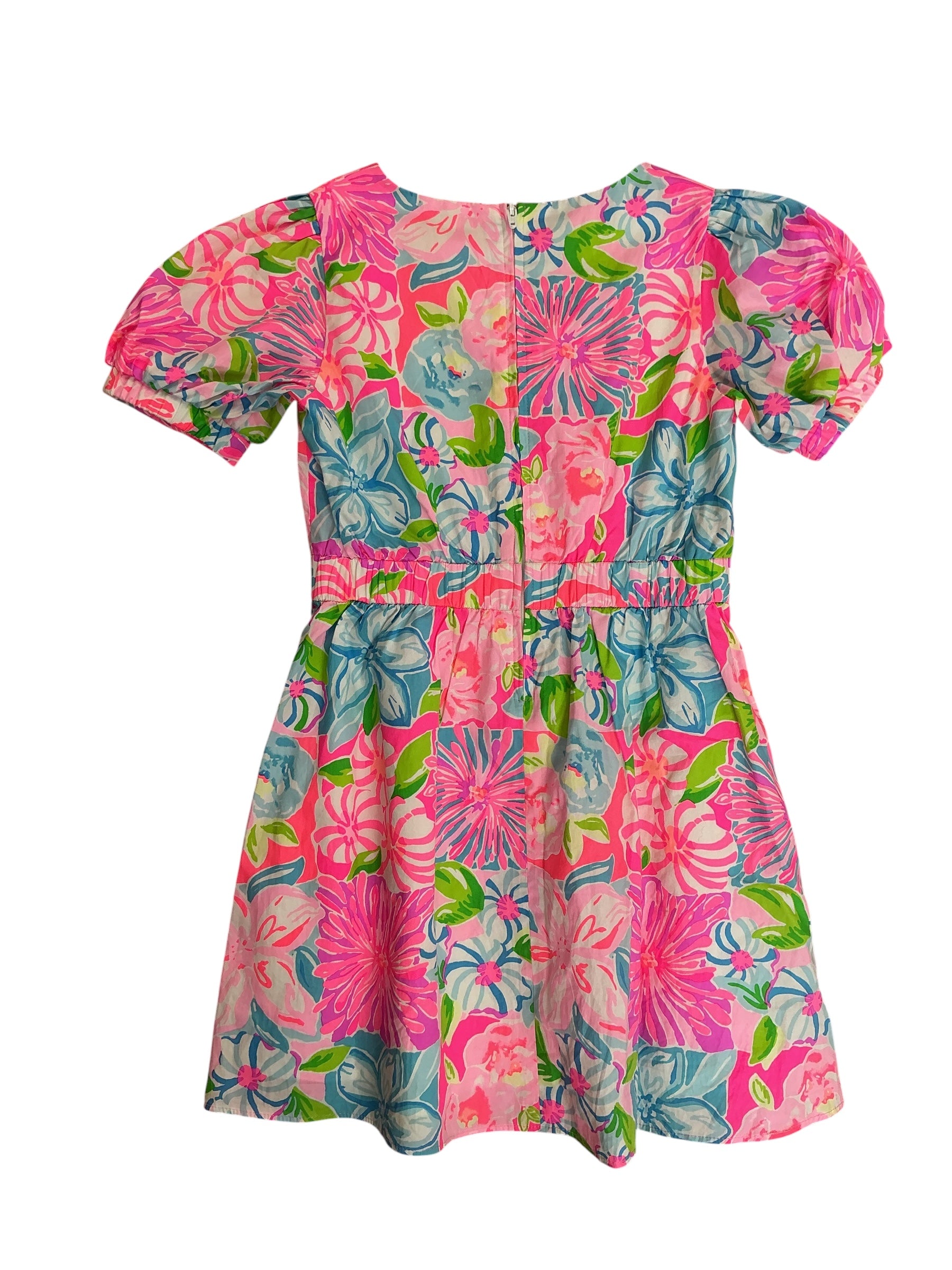 Lilly Pulitzer Girls Kids Mildred Dress Take It From Your Mums - Size 7