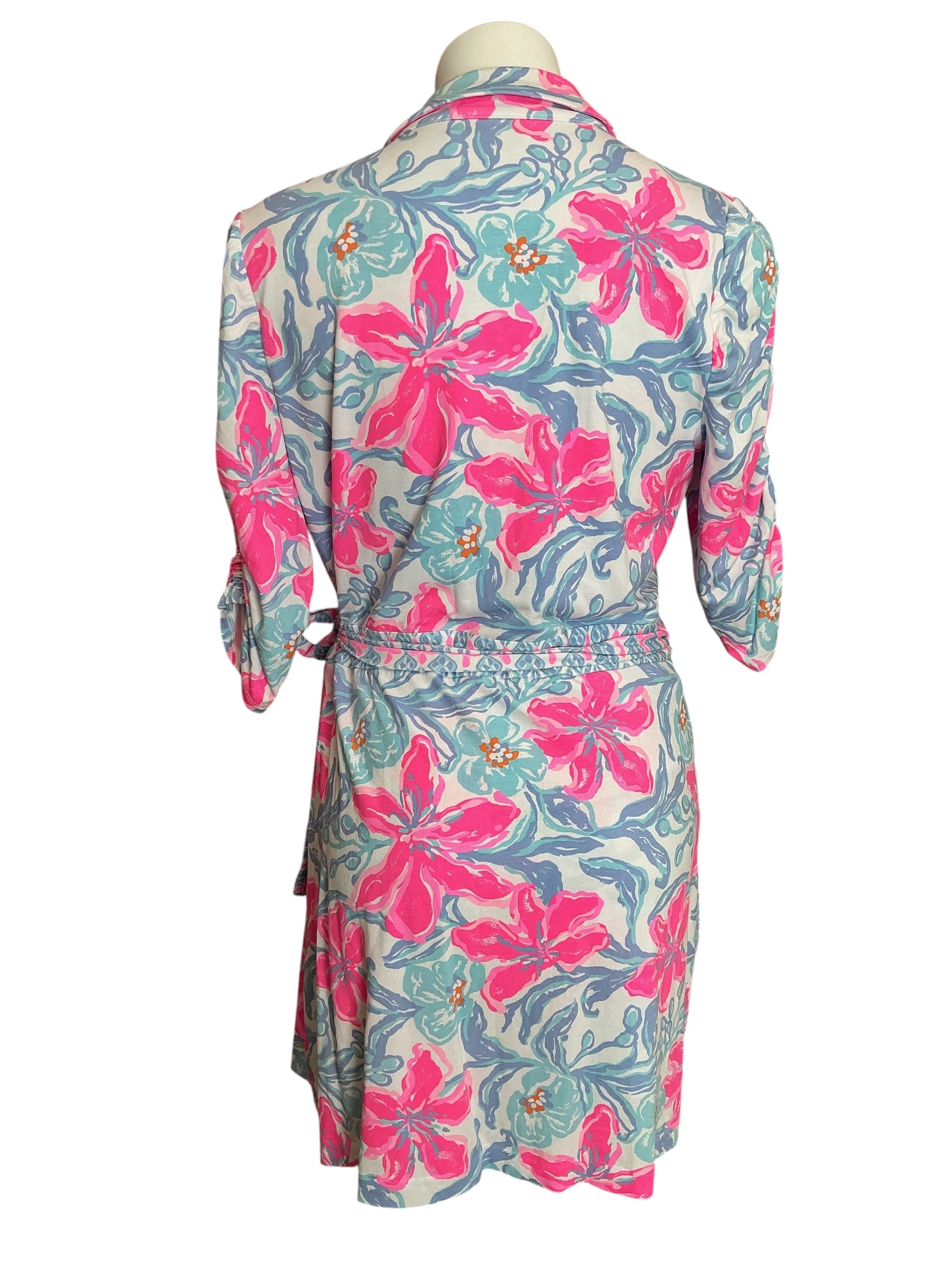 Lilly Pulitzer NWT Ibby Skirted Romper Multi Beachside Haven Engineered - Size XL