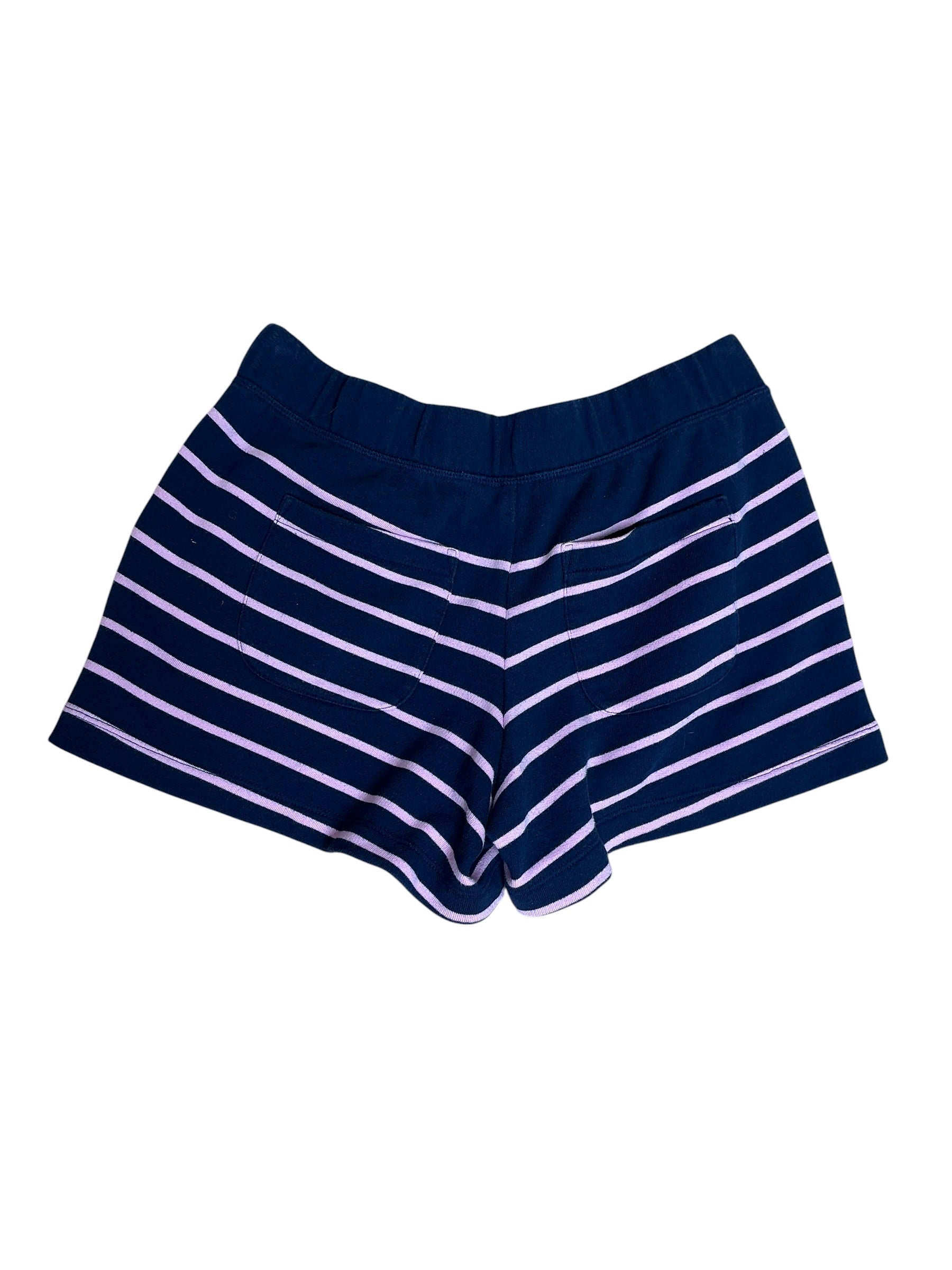 Lilly Pulitzer Aubra Terry Shorts Low Tide Navy Legacy Stripe - Size S