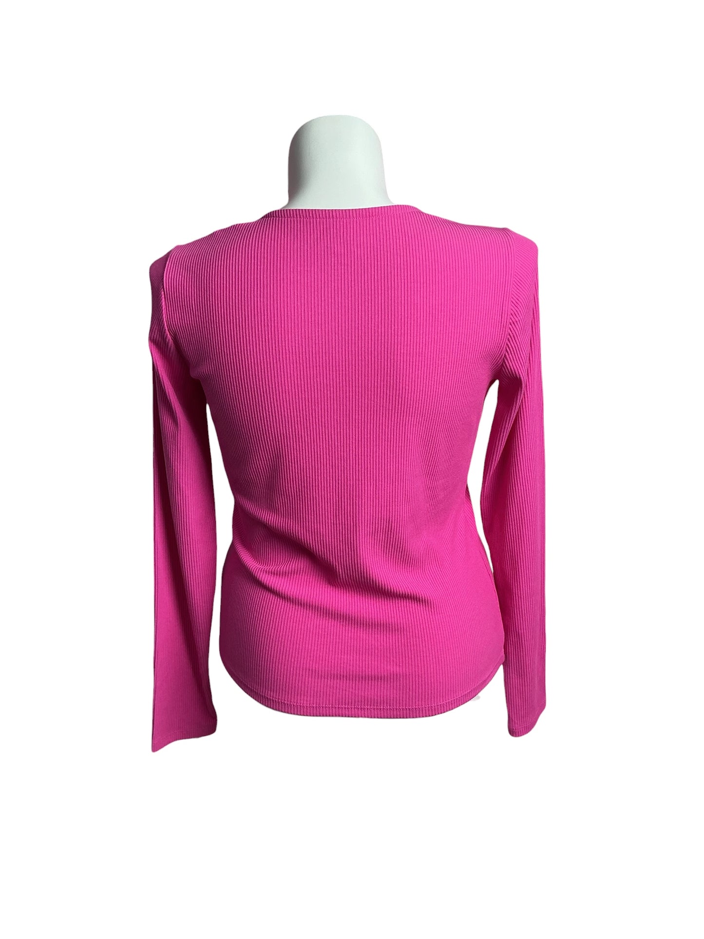 Lilly Pulitzer- NWT Beaty Long Sleeve Knit Top Parigi Pink Size XL