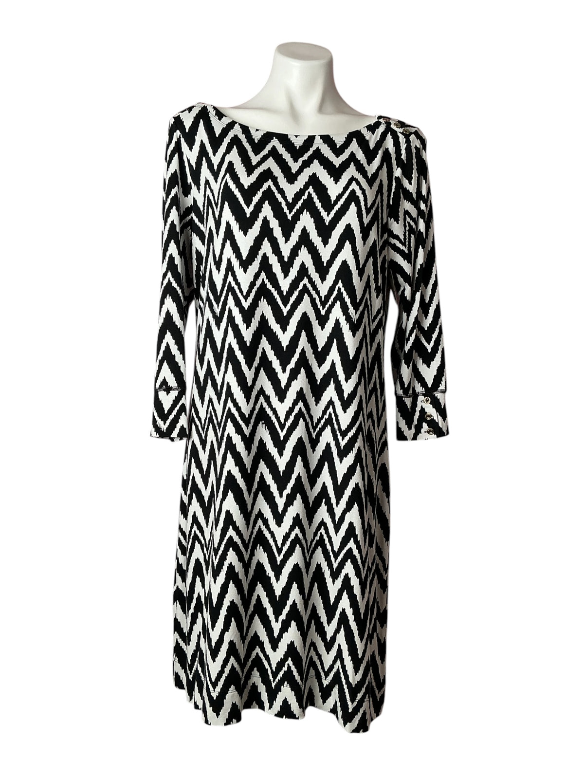 Lilly Pulitzer NWT UPF 50+ Sophie Dress Onyx Get Your Chev On - Size XL