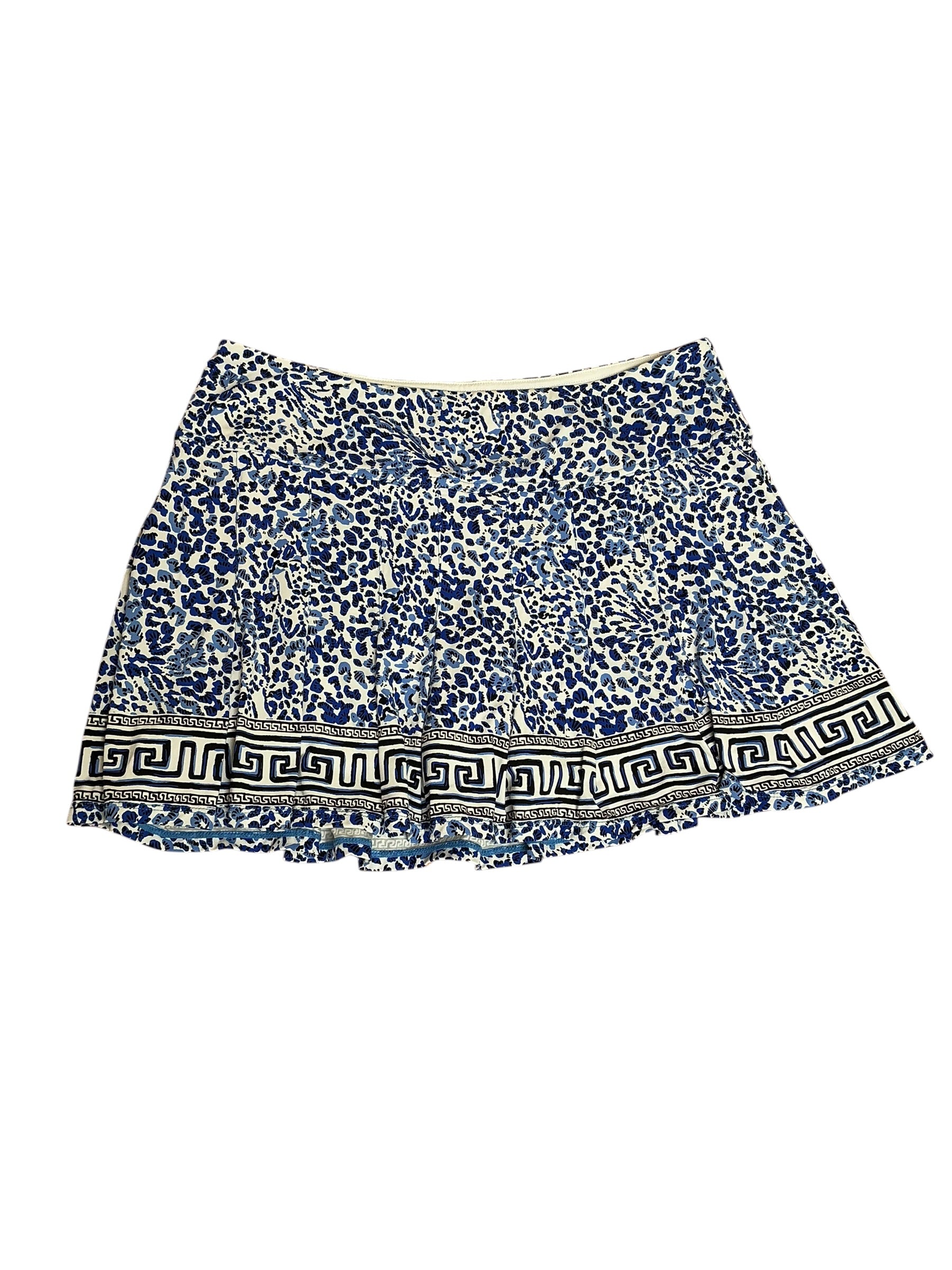 Lilly Pulitzer UPF 50+ Luxletic Annora Skort Resort White Twisted Up - Size M