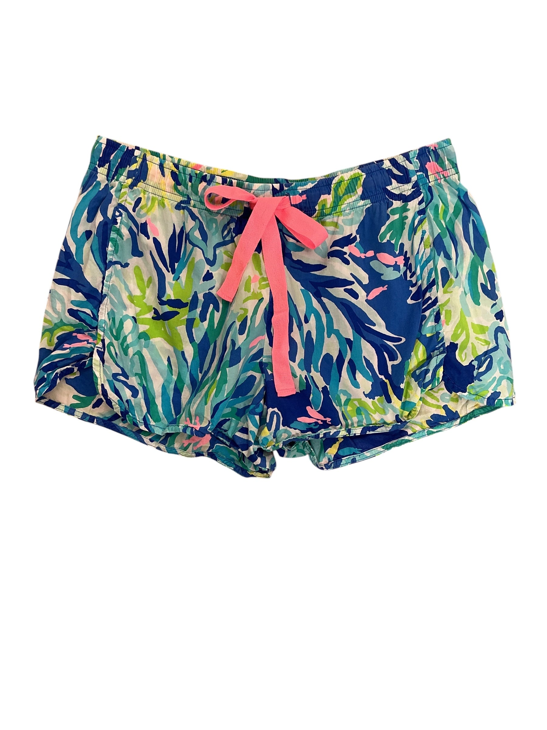 Lilly Pulitzer Ocean Trail Shorts Shell Of A Party - Size S
