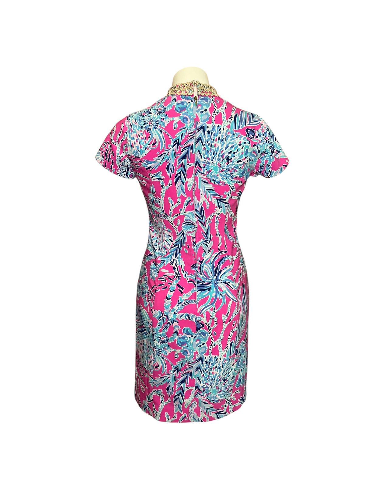 Lilly Pulitzer Adrena Stretch Shift Dress New Kids on the Dock - Size 0
