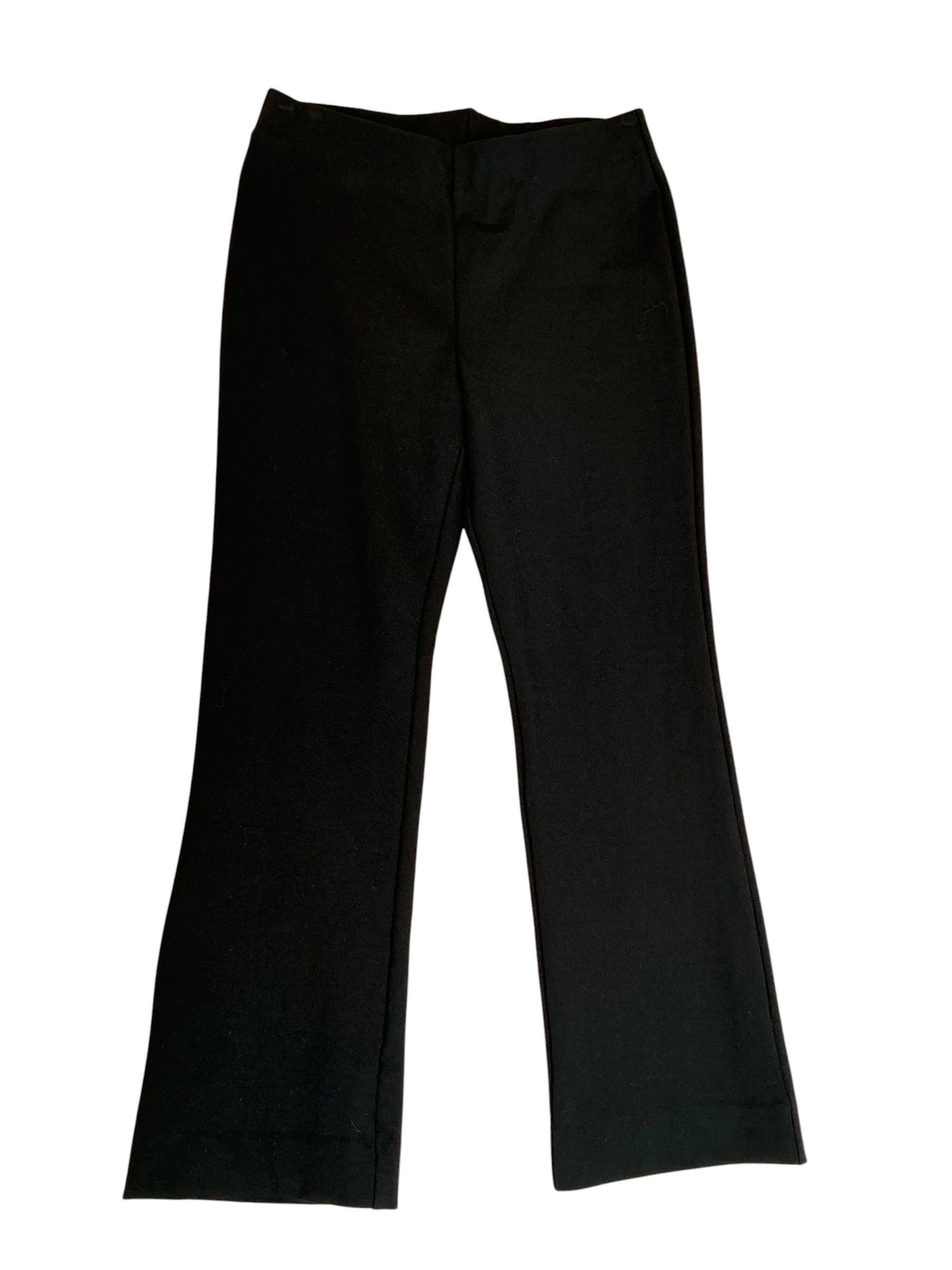 Lilly Pulitzer Christabel Ponte Crop Flare Pant Onyx - Size M