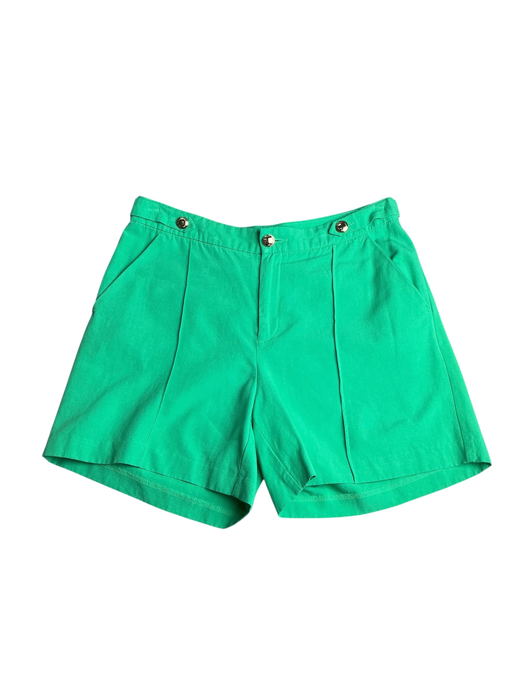 Lilly Pulitzer- Deloria Linen Short Spearmint Size 8