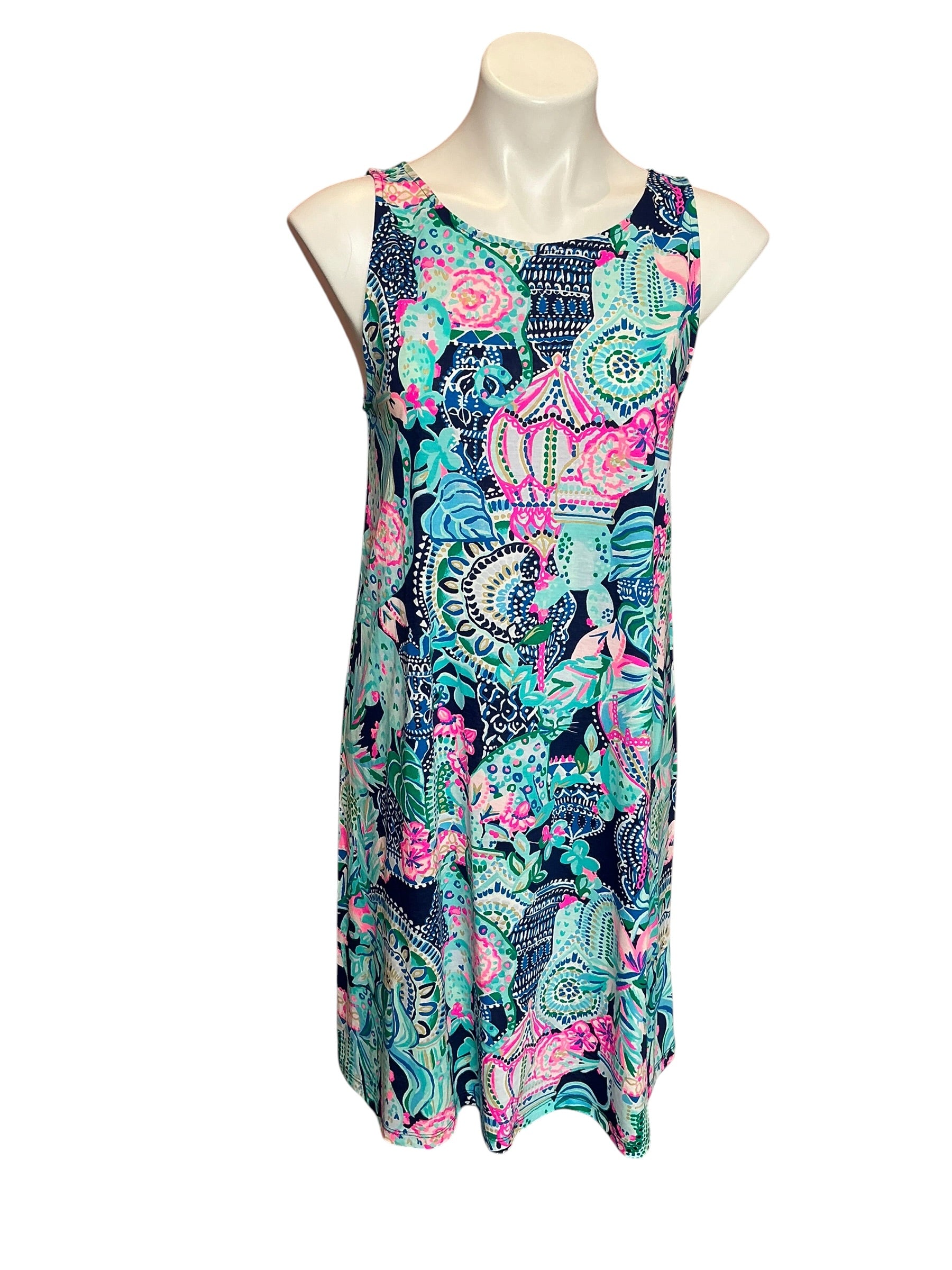 Lilly Pulitzer NWT Kristen Dress Multi Lookin Sharp - Size M
