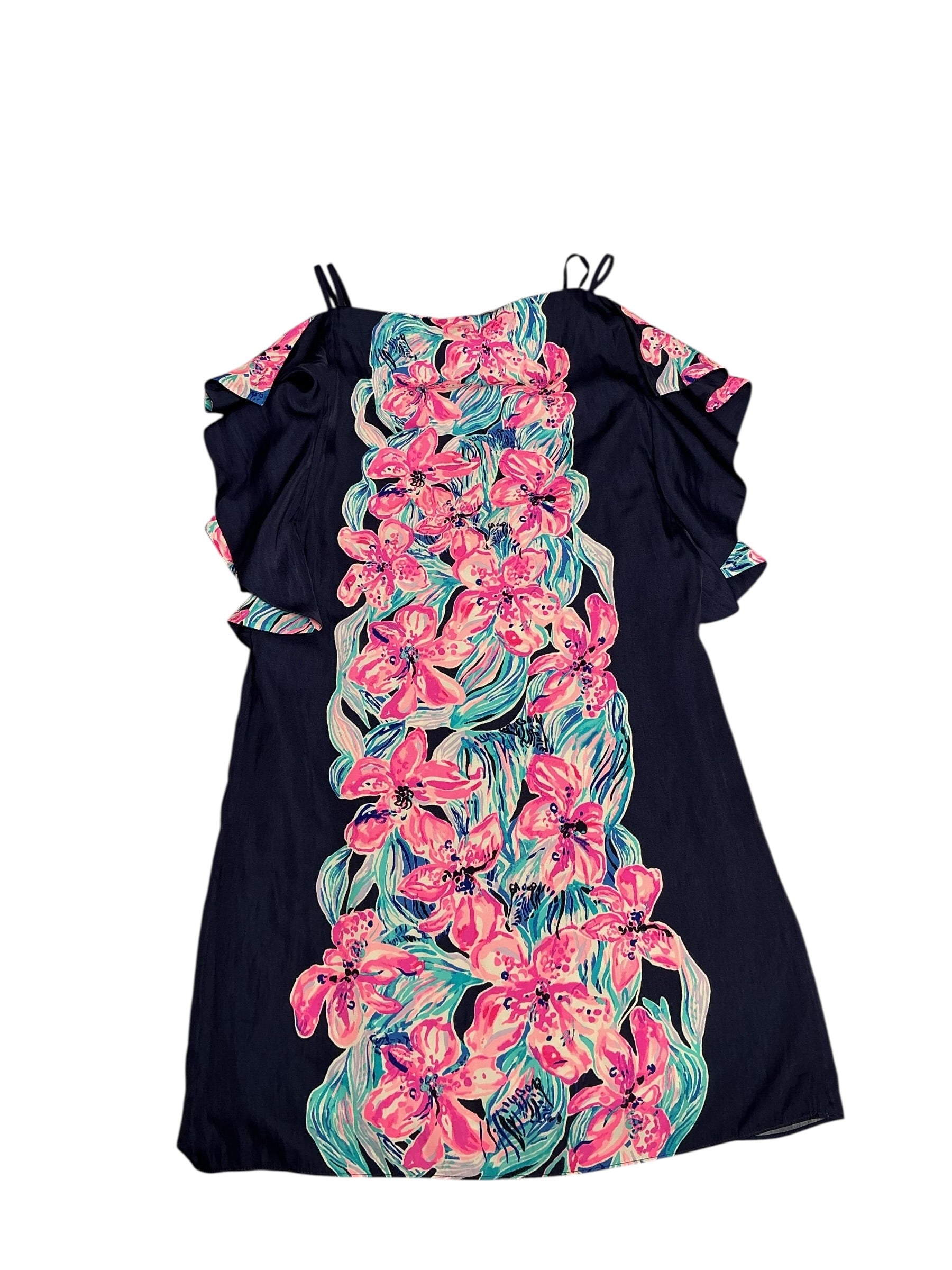 Lilly Pulitzer- NWT Kara Dress Bright Navy Hypes And Stripes Size XS