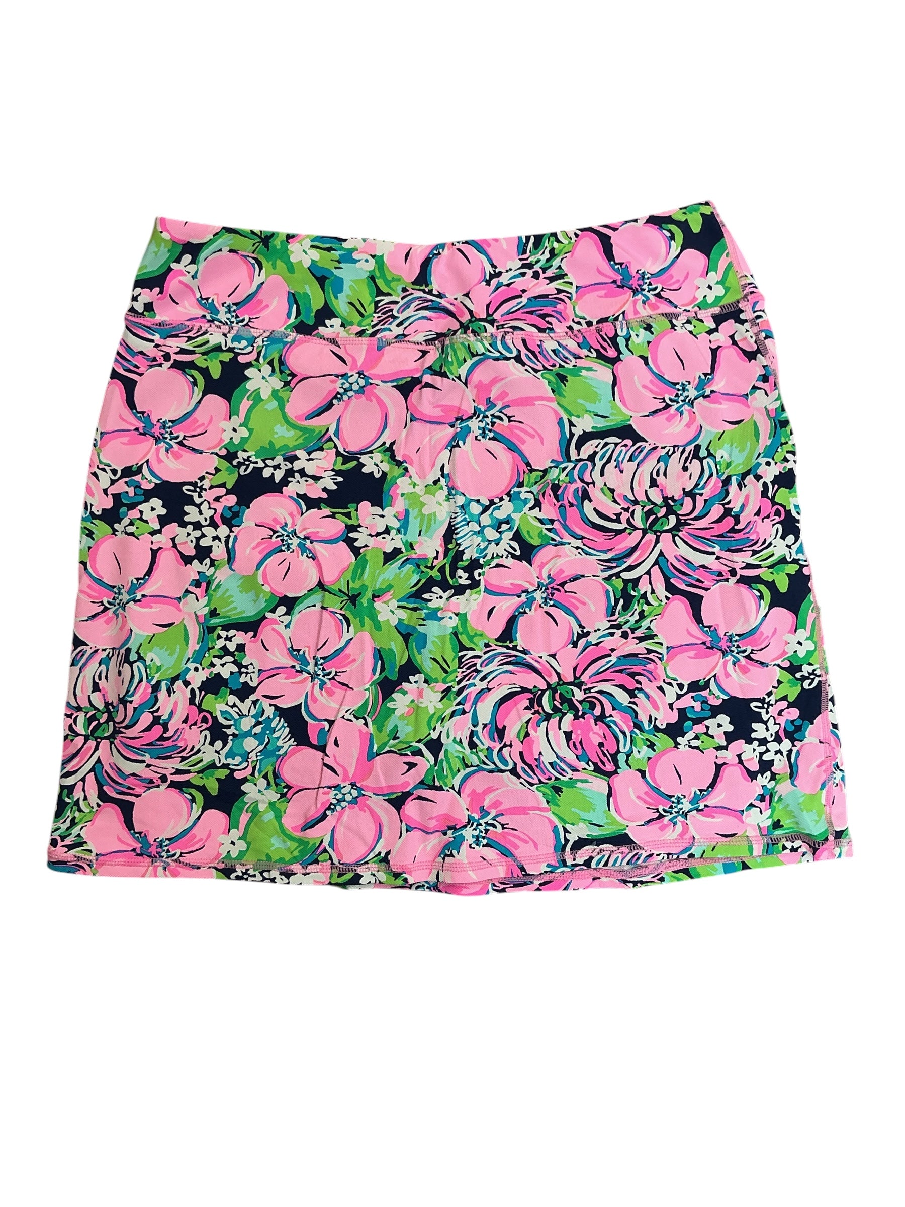 Lilly Pulitzer Luxletic Monica Skort High Tide Navy Tall Order - Size M