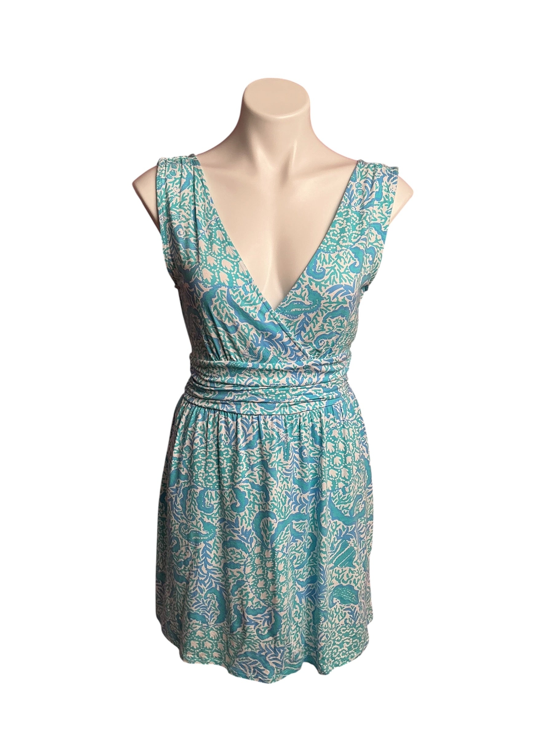 Lilly Pulitzer- Clara Sleeveless Romper Resort White Goombay Grooves Size S
