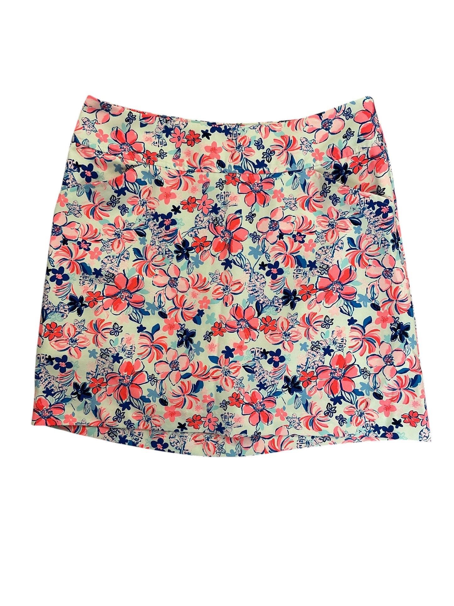 Lilly Pulitzer Jonas Skort Resort White Party Like A Lobstar - Size 10