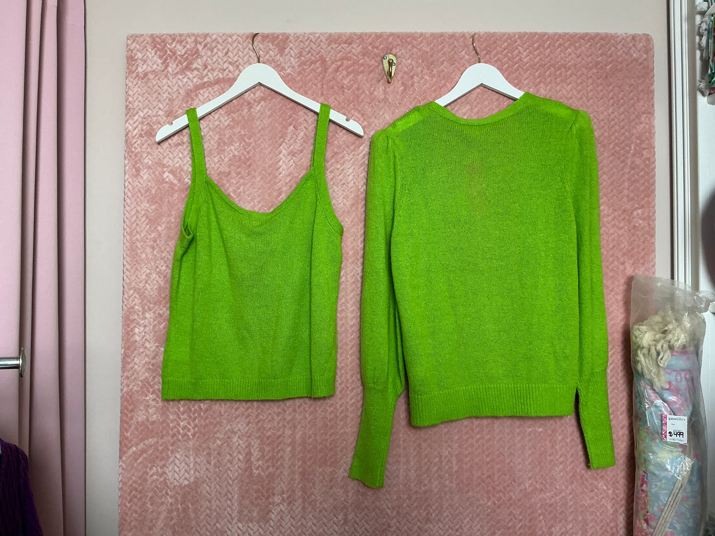 Lilly Pulitzer NWT Angeli Sweater Set Fresh Citrus - Size XL