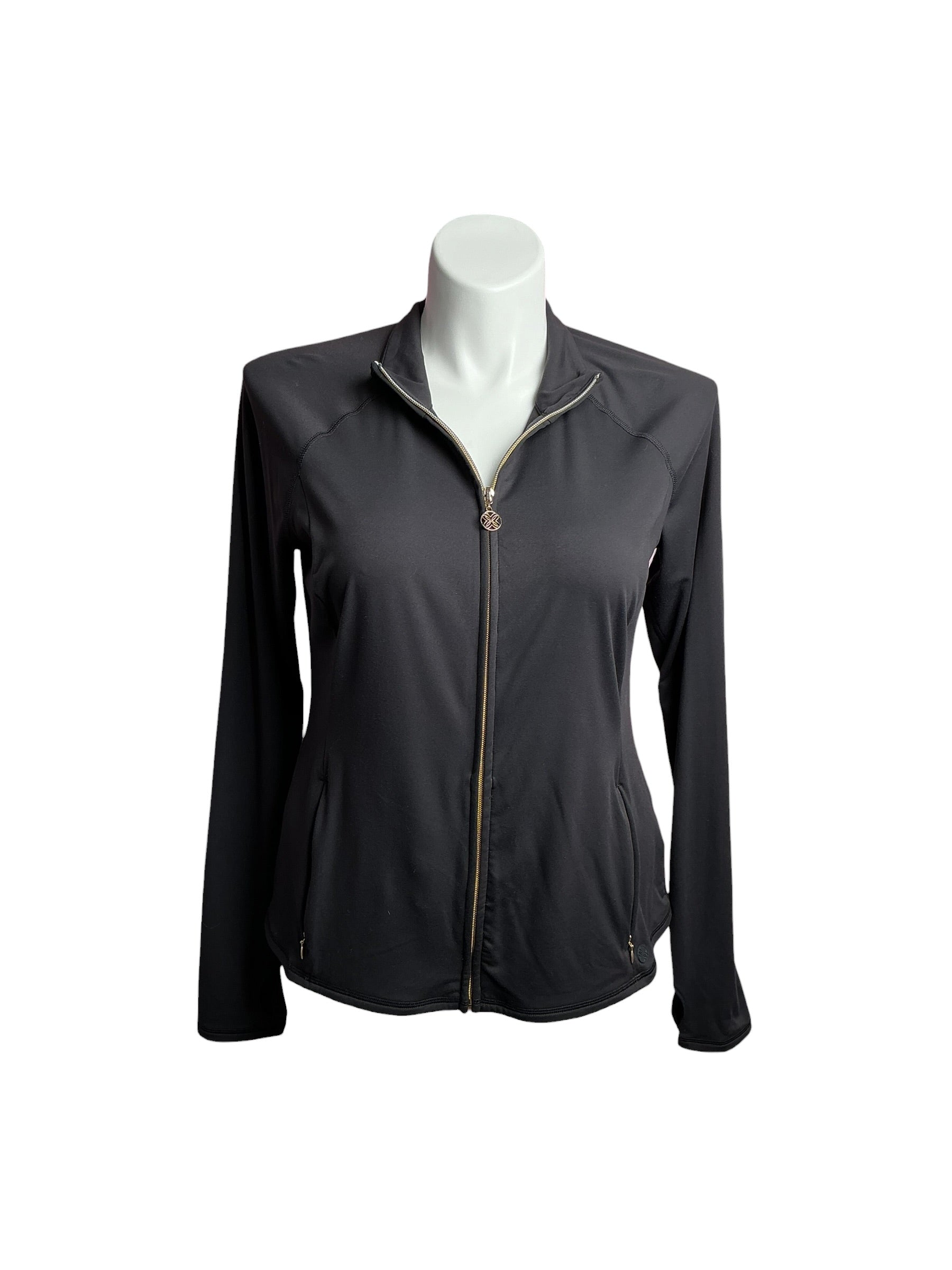 Lilly Pulitzer- Luxletic Breaker Jacket Noir Size XL