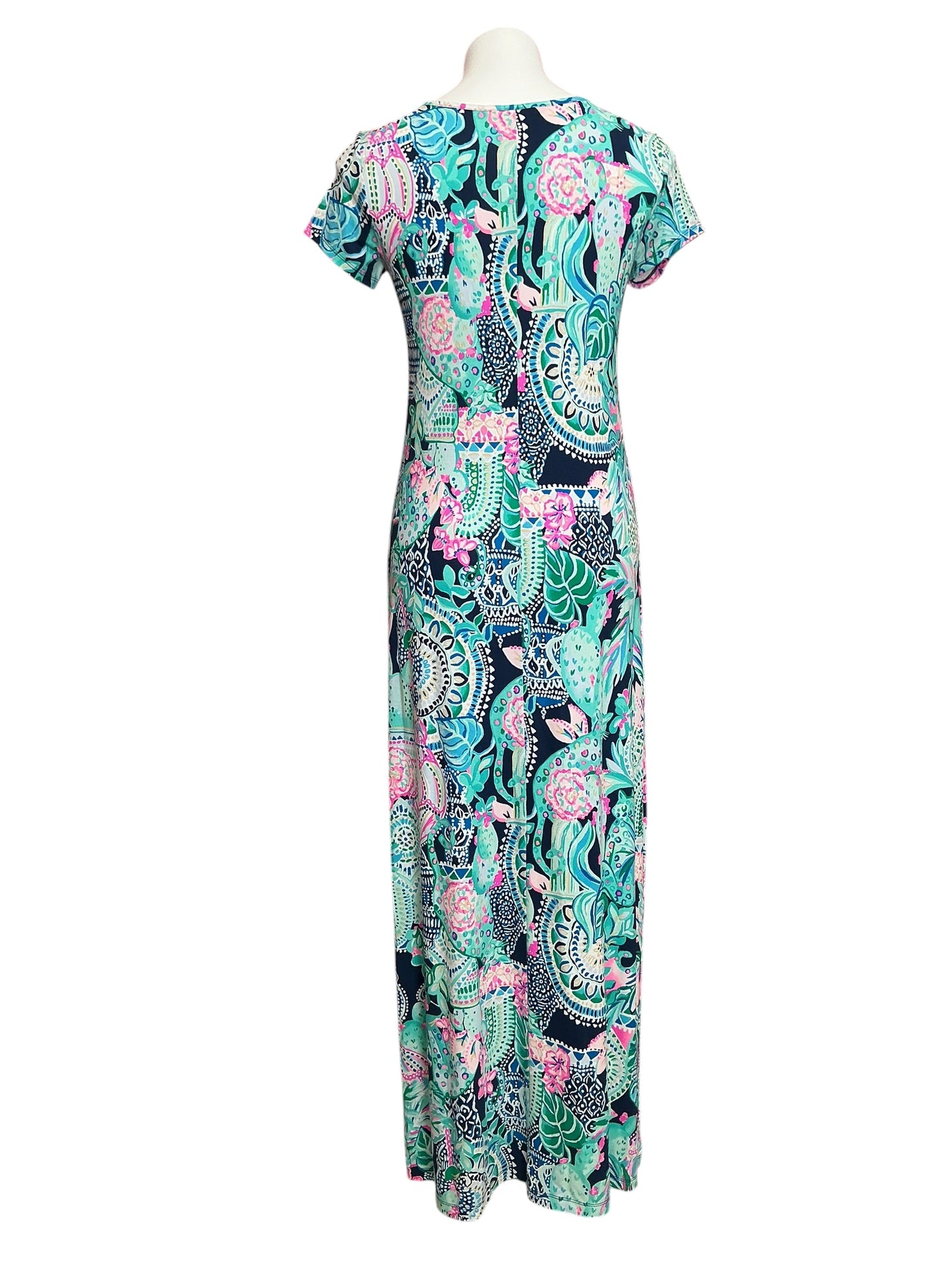 Lilly Pulitzer Wynne Maxi Dress Lookin Sharp - Size S
