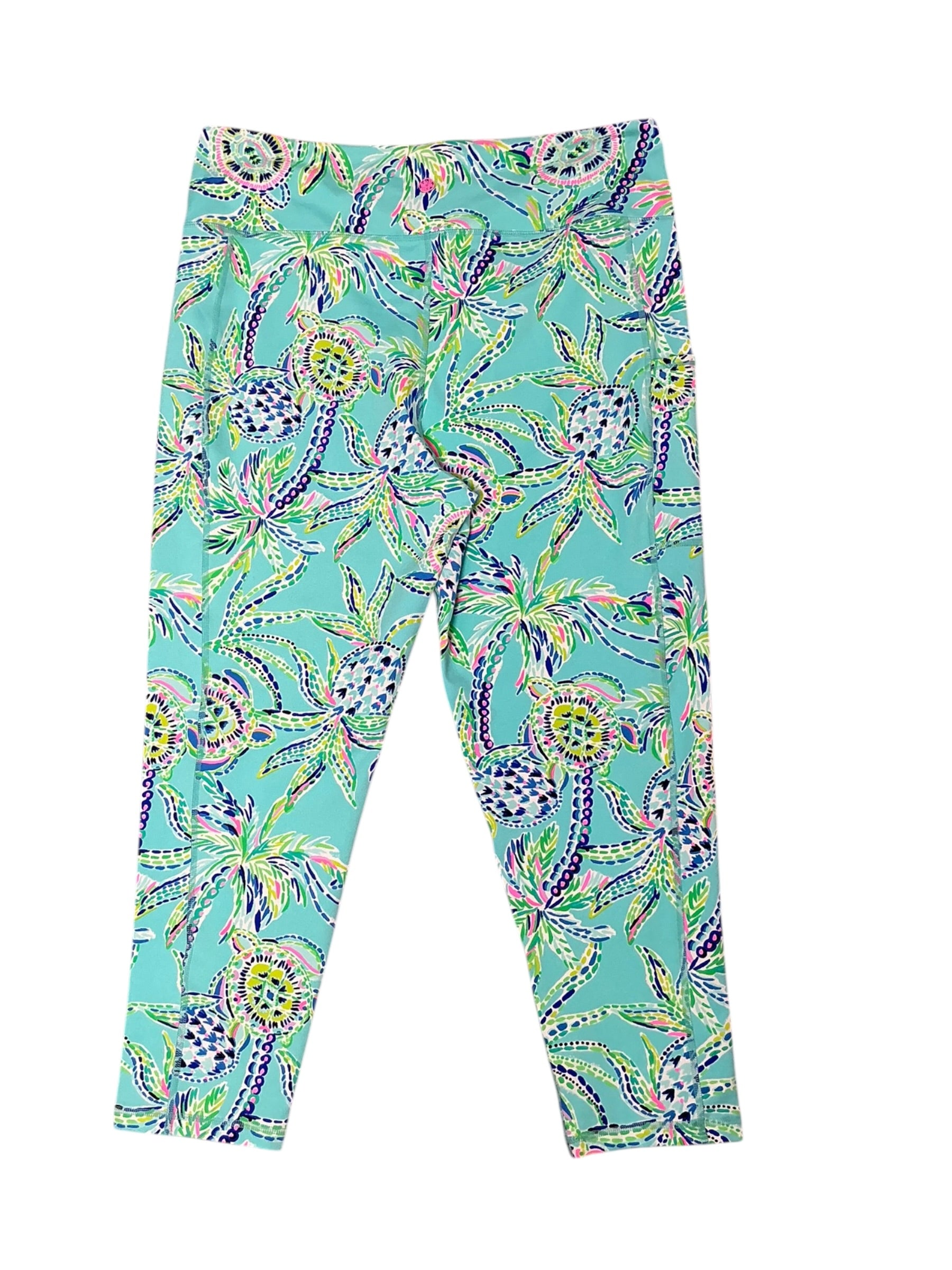 Lilly Pulitzer Weekender High Rise Midi - Bermuda Blue Turtle Szn - Size XXL