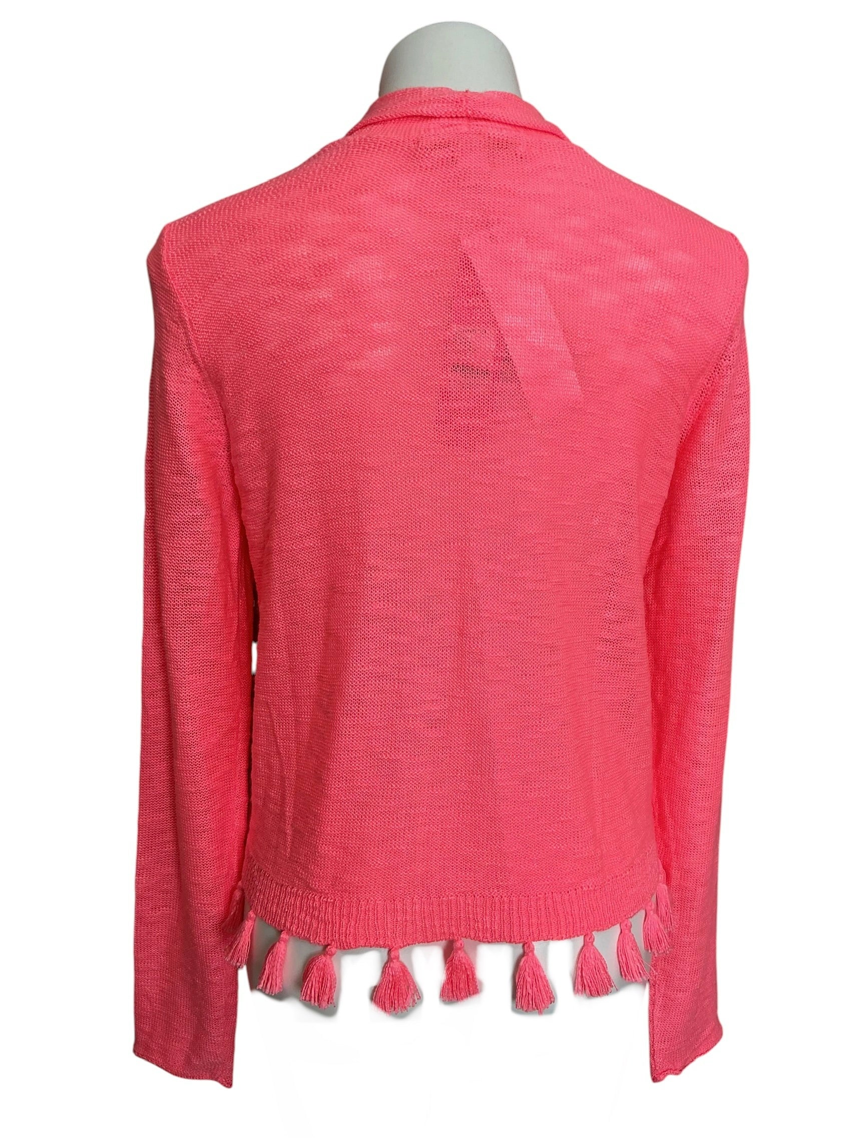 Lilly Pulitzer NWT Faretta Cardigan Lilly’s Coral - Size L
