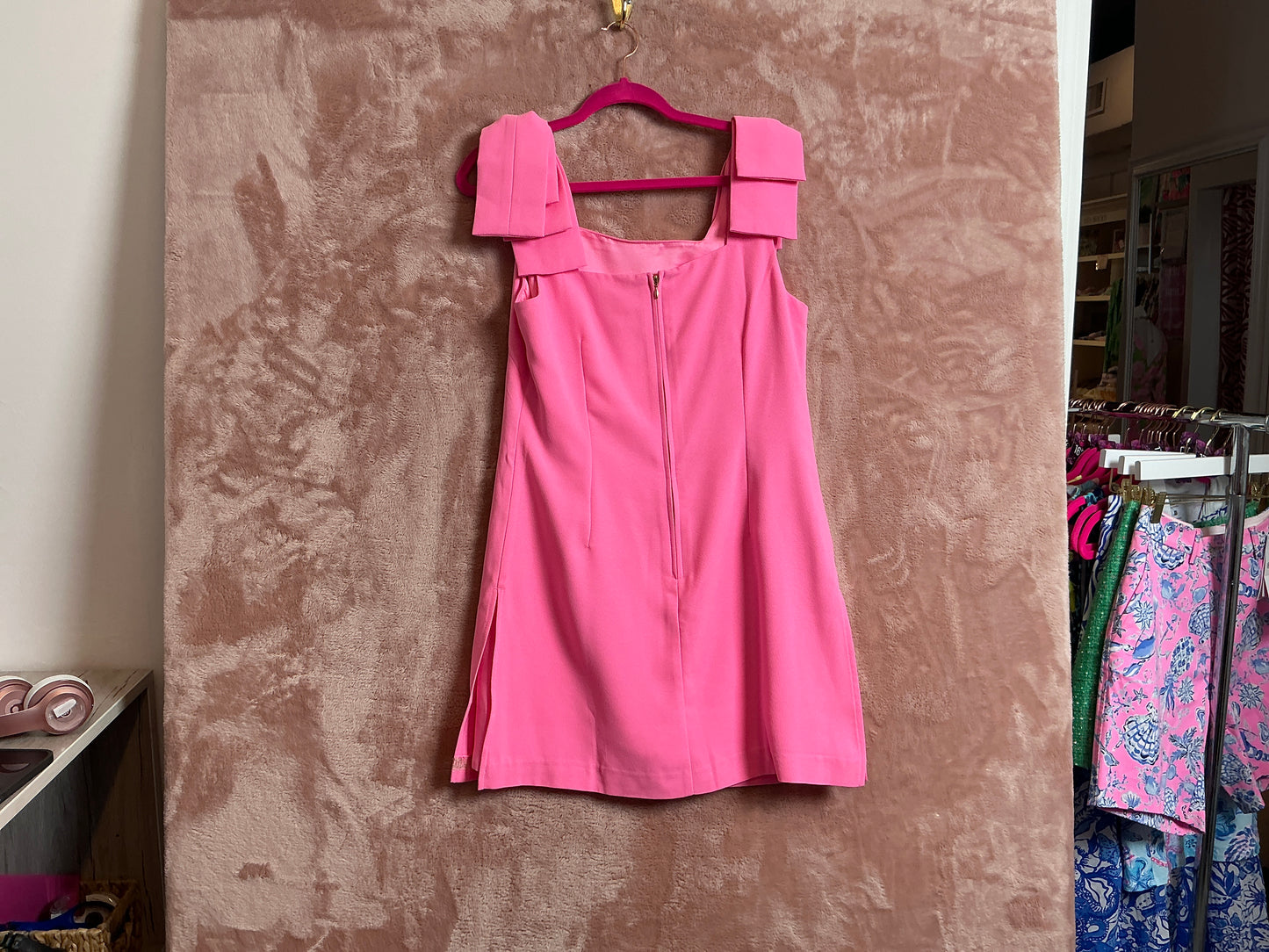 Lilly Pulitzer - NWT Anders skirted Romper Rousseau Pink - Size 8