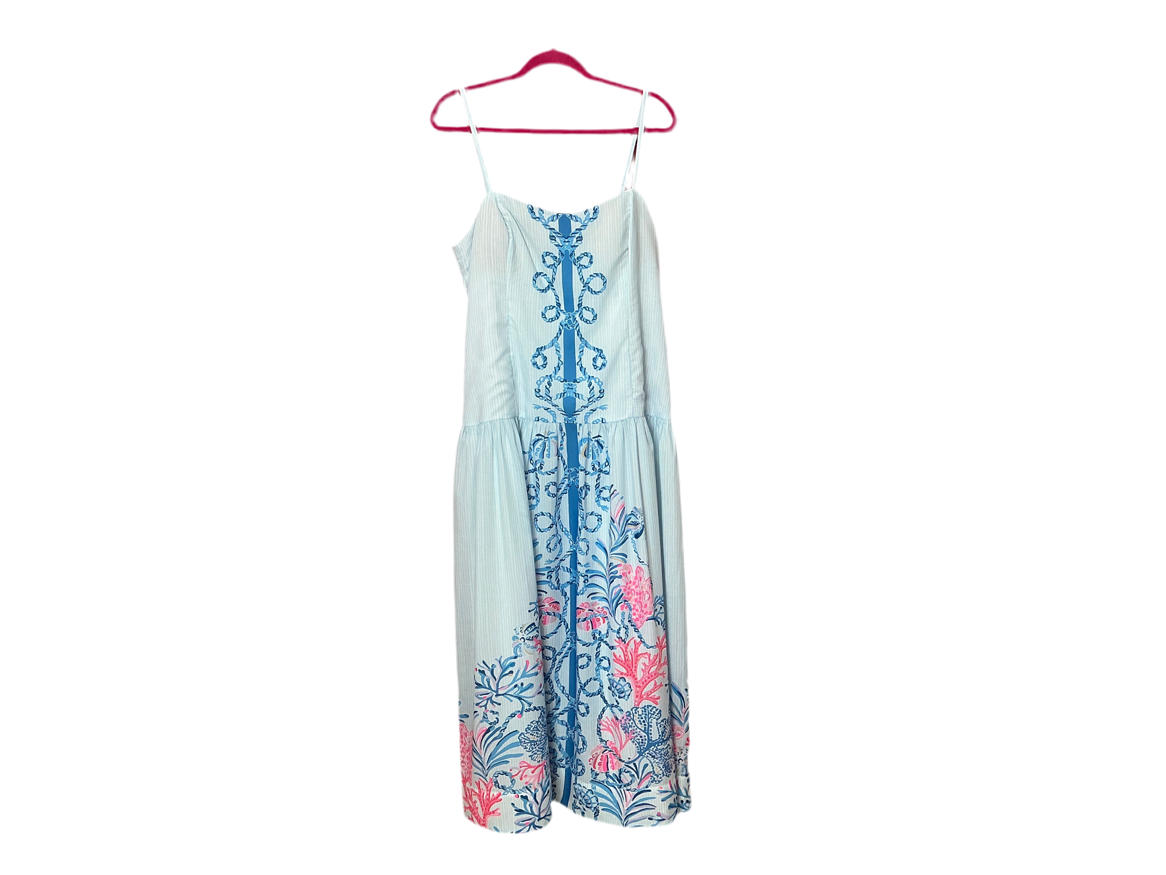 Lilly Pulitzer Saylar Maxi Dress Size 14