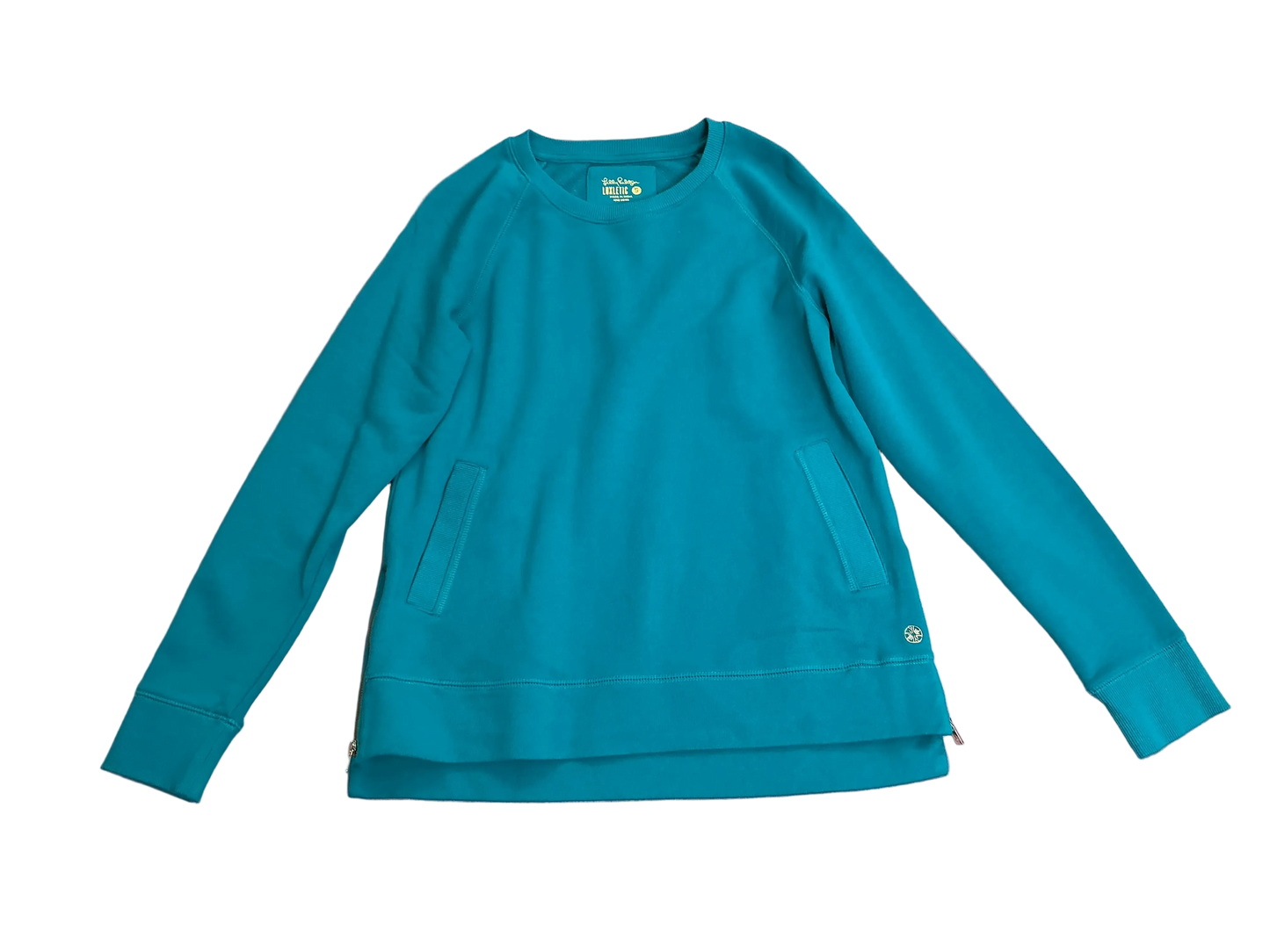 Lilly Pulitzer Beach Comber Pullover Maldives Green - Size S