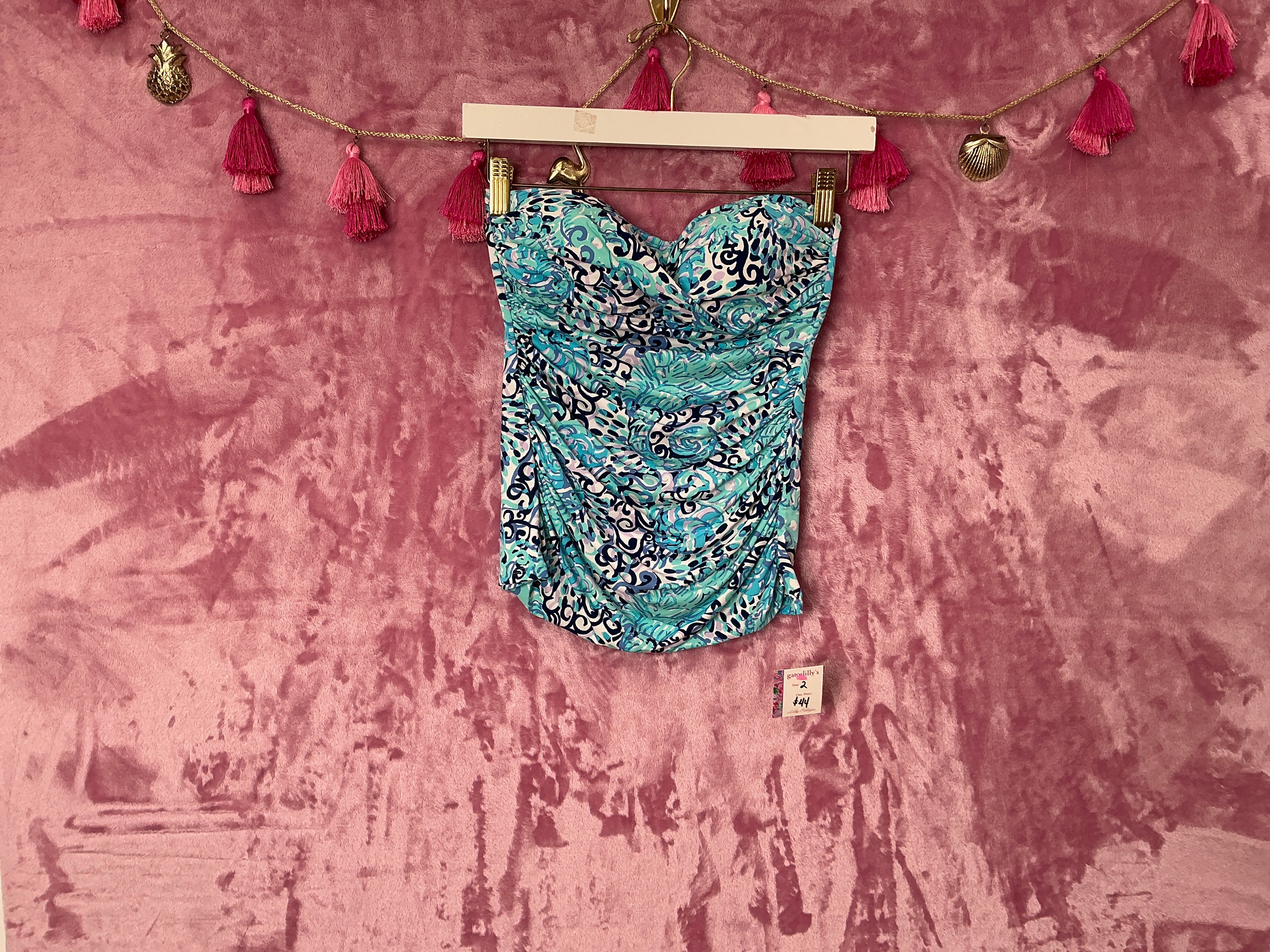 Lilly Pulitzer Tankini Top - Size 2