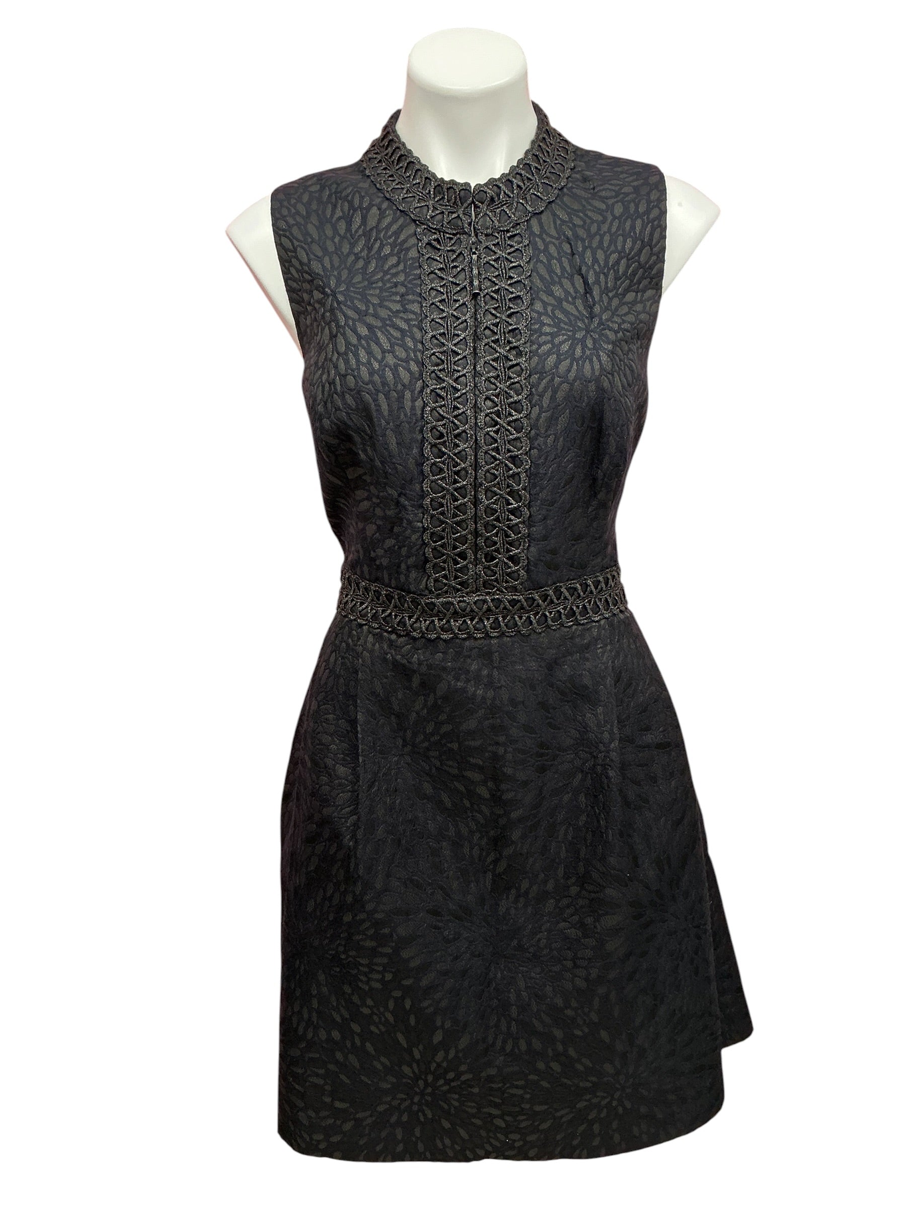 Lilly Pulitzer Franci Dress Onyx Lagoon Jacquard - Size 16