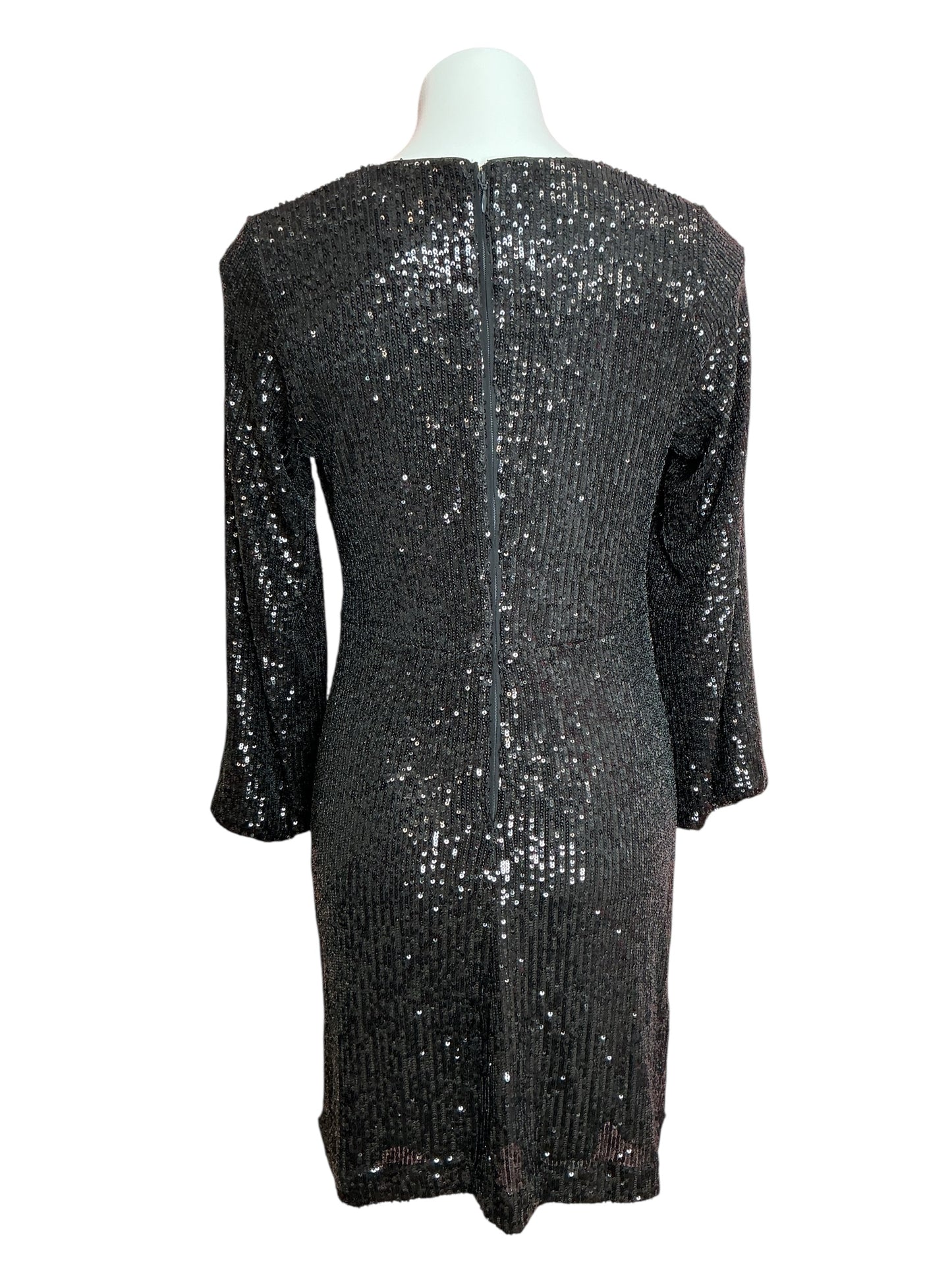 Lilly Pulitzer NWT Estrella Sequin Dress Noir Treasure Box Sequin Knit - Size 6