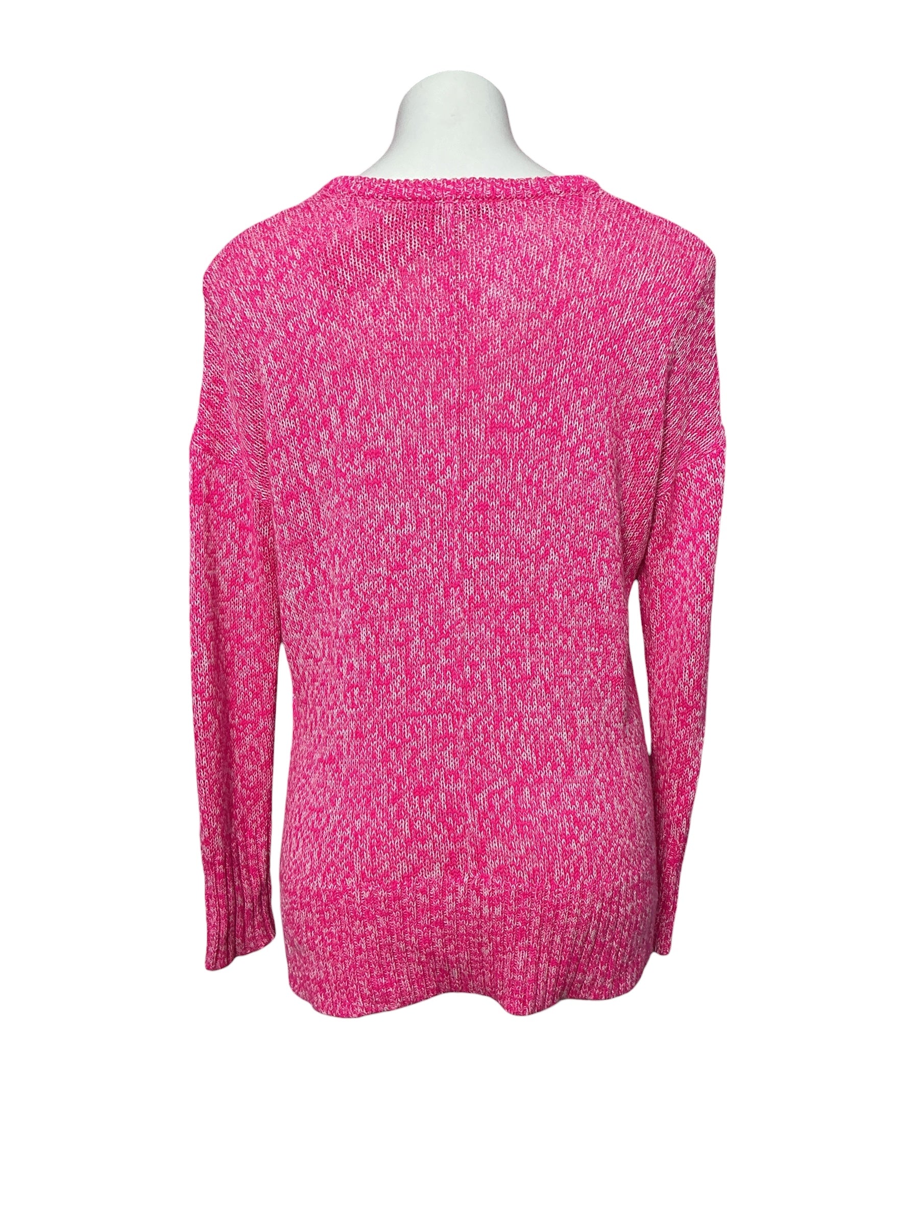 Lilly Pulitzer Bedford Sweater, Passion Fruit Pink- Size XS