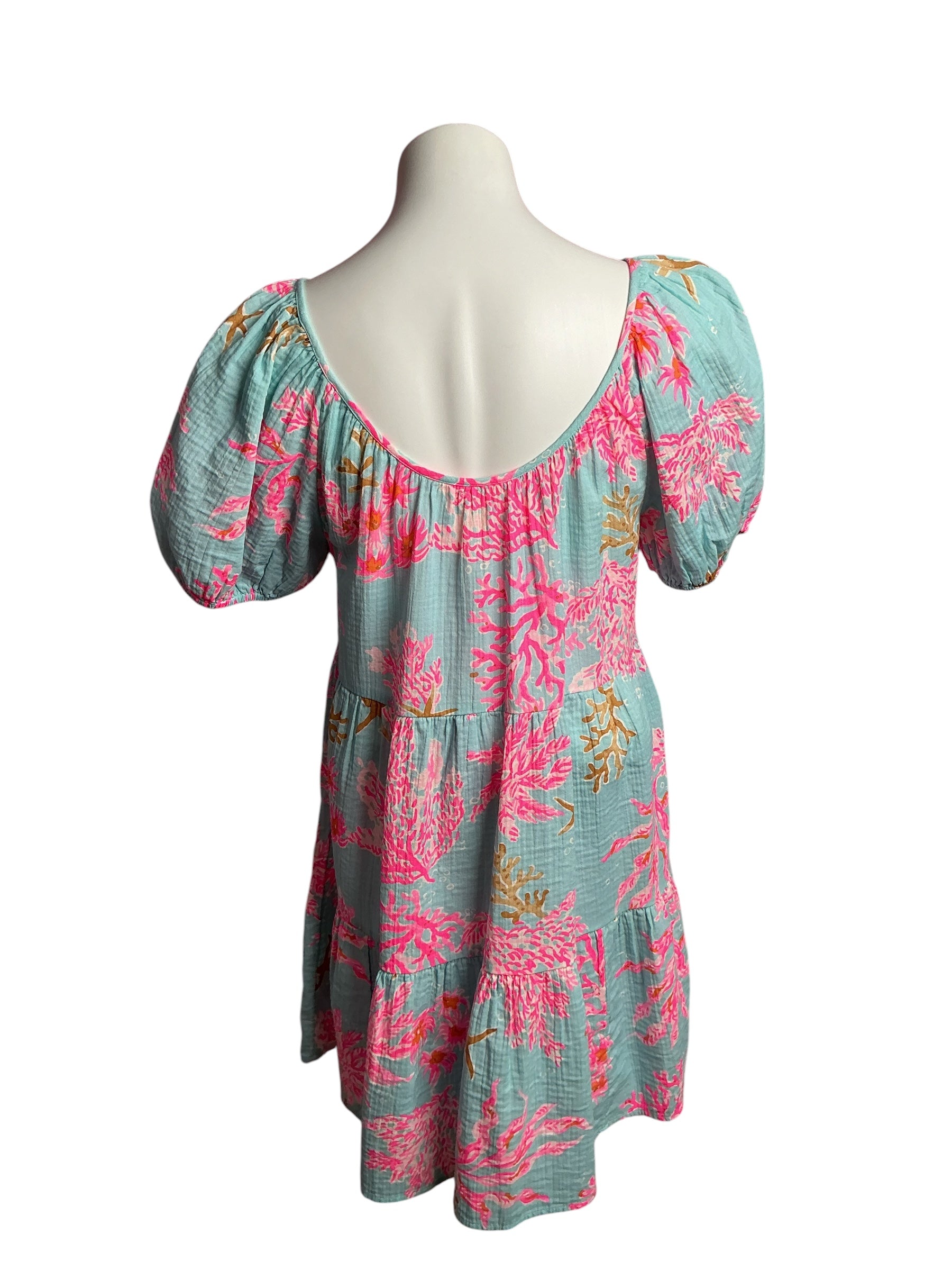 Lilly Pulitzer- NWT Zemini Coverup Multi Royal Coral Size XXS