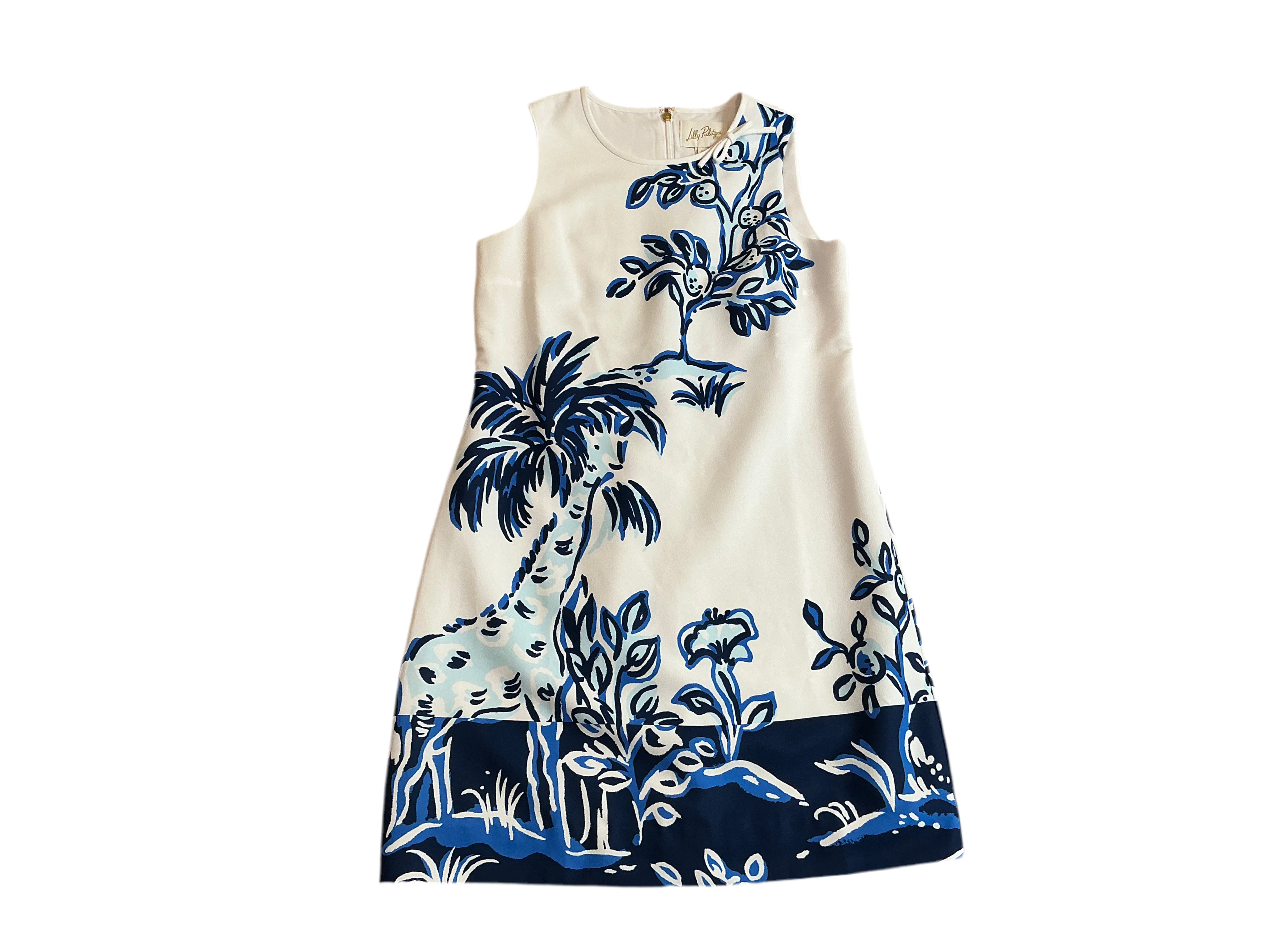 Lilly Pulitzer NWT - Julienne Shift - Resort White Oversized Tall Tales E - Size 00