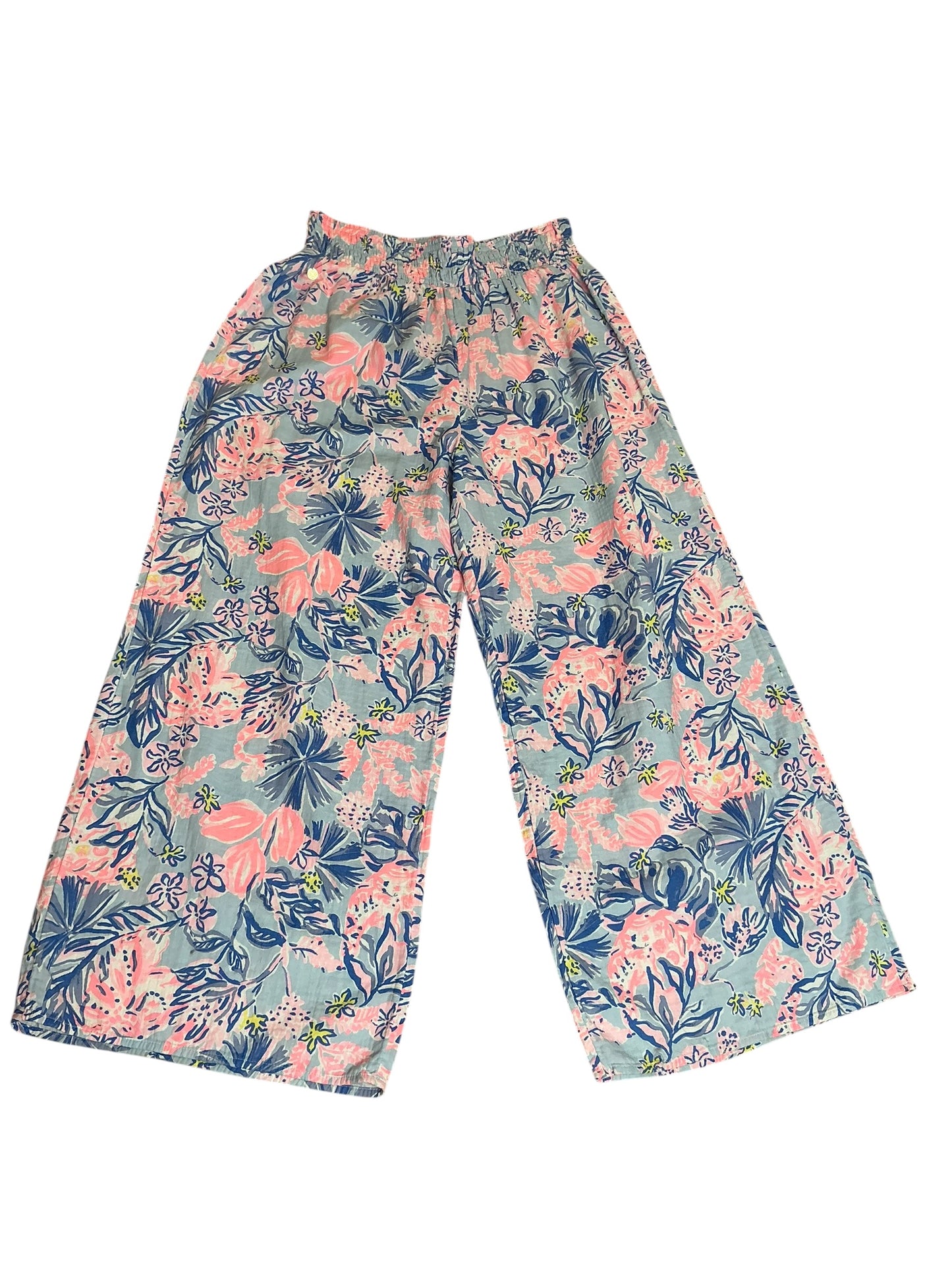 Lilly Pulitzer Enzo Pant Coverup Seashell Splendor - Size L