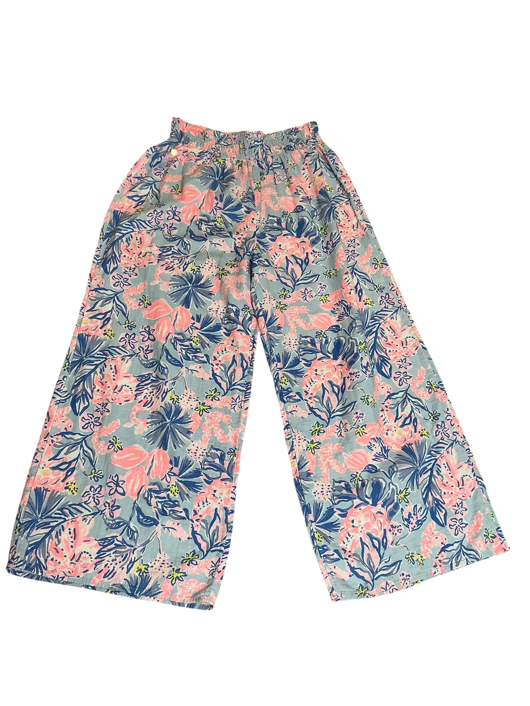 Lilly Pulitzer Enzo Pant Coverup Seashell Splendor - Size L