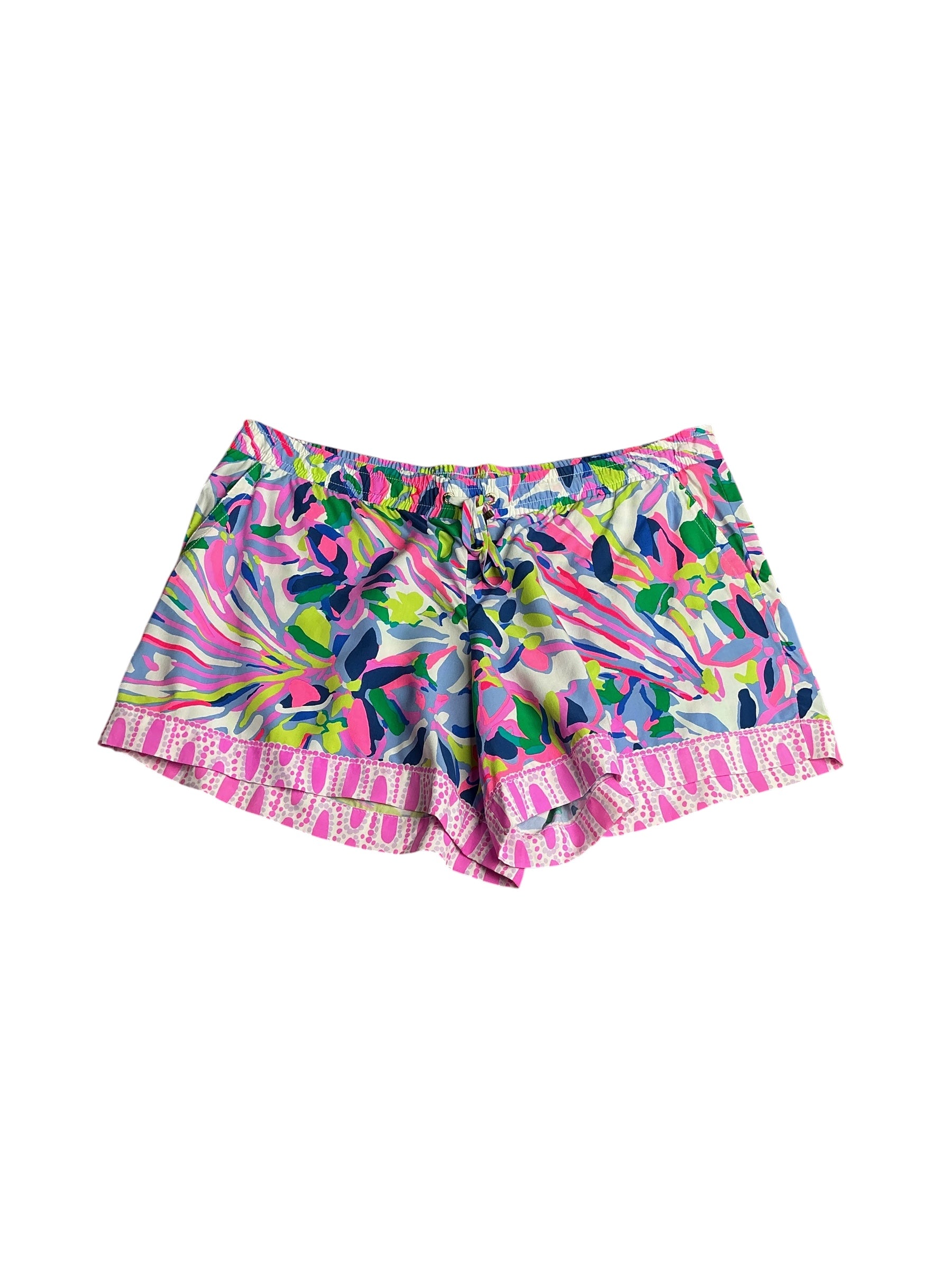 Lilly Pulitzer- NWT Katia Short Multi Havin’ A Blast Engineered Size XL