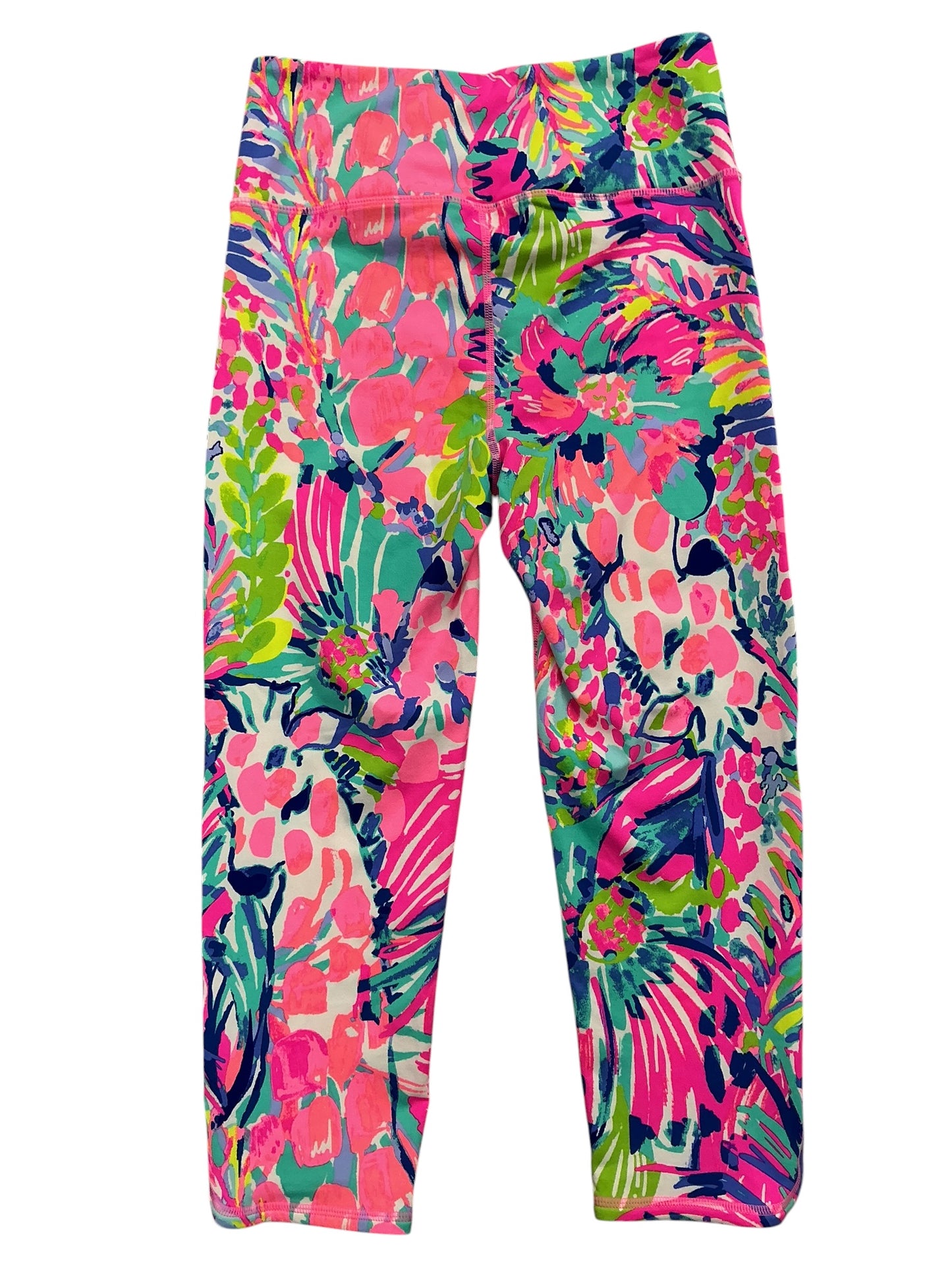 Lilly Pulitzer NWT UPF 50+ High Rise Weekender Pants Multi Gumbo Limbo - Size M