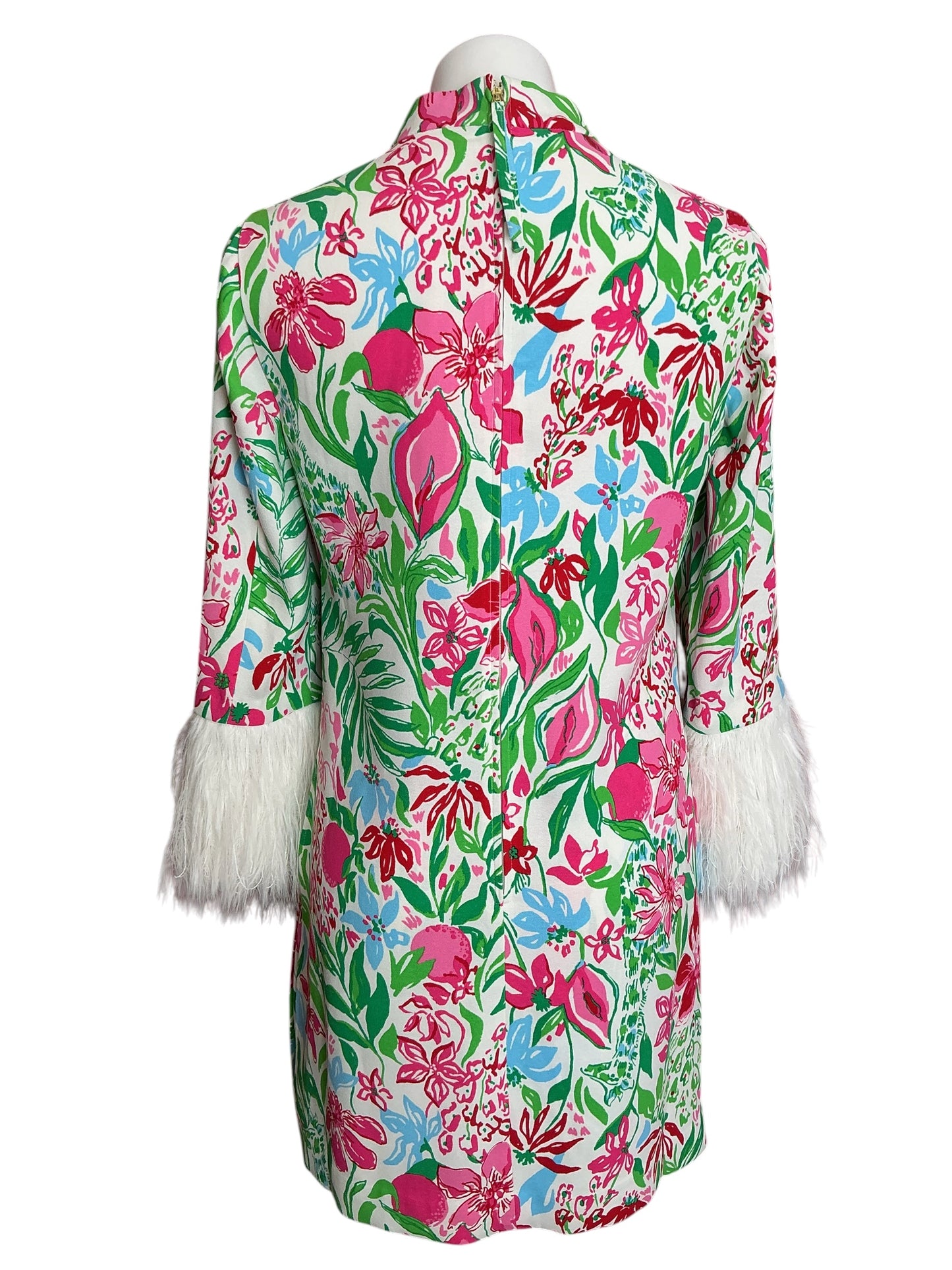 Lilly Pulitzer NWT Agnes Skirted Romper Multi Glowing Gardens Engineered - Size 6