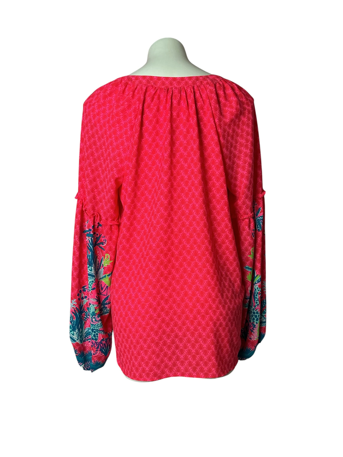 Lilly Pulitzer Zaid Tunic Top Herd You Coming - Size L