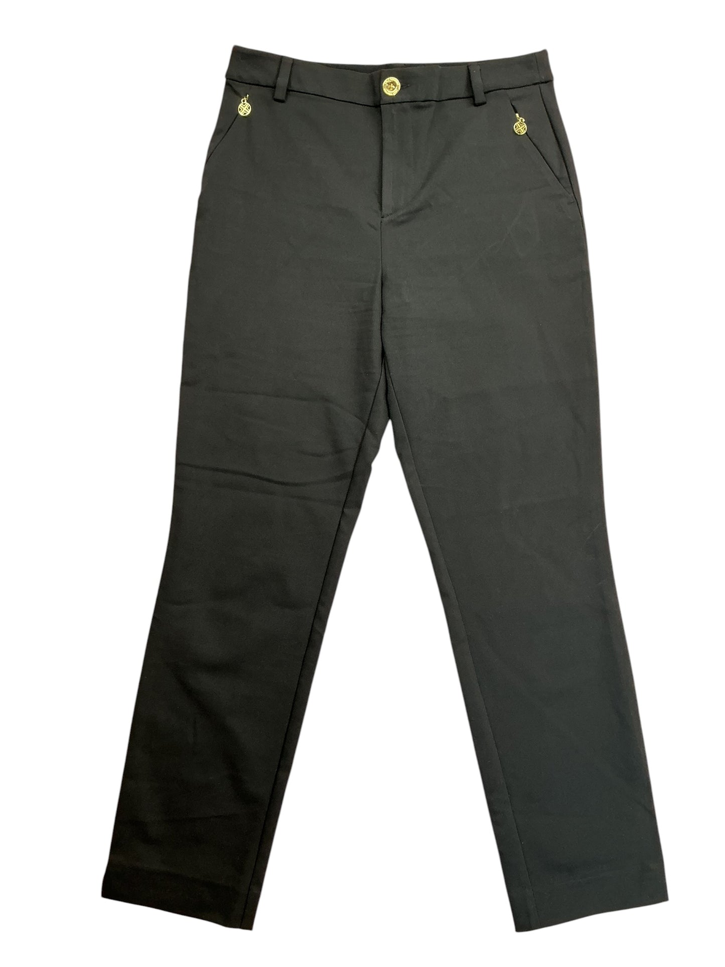 Lilly Pulitzer Ana High Rise Pants Noir Black - Size 6