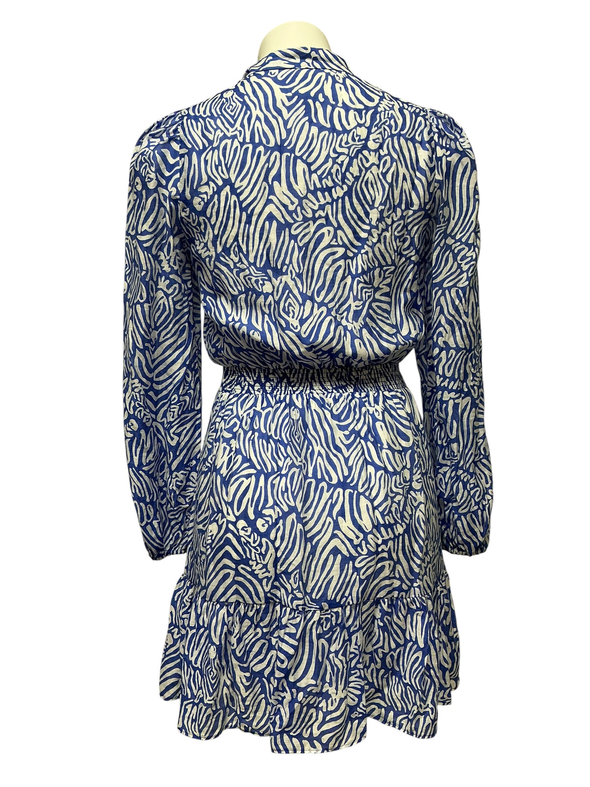 Lilly Pulitzer Axton Dress Martinique Blue Zee Bebe - Size 00