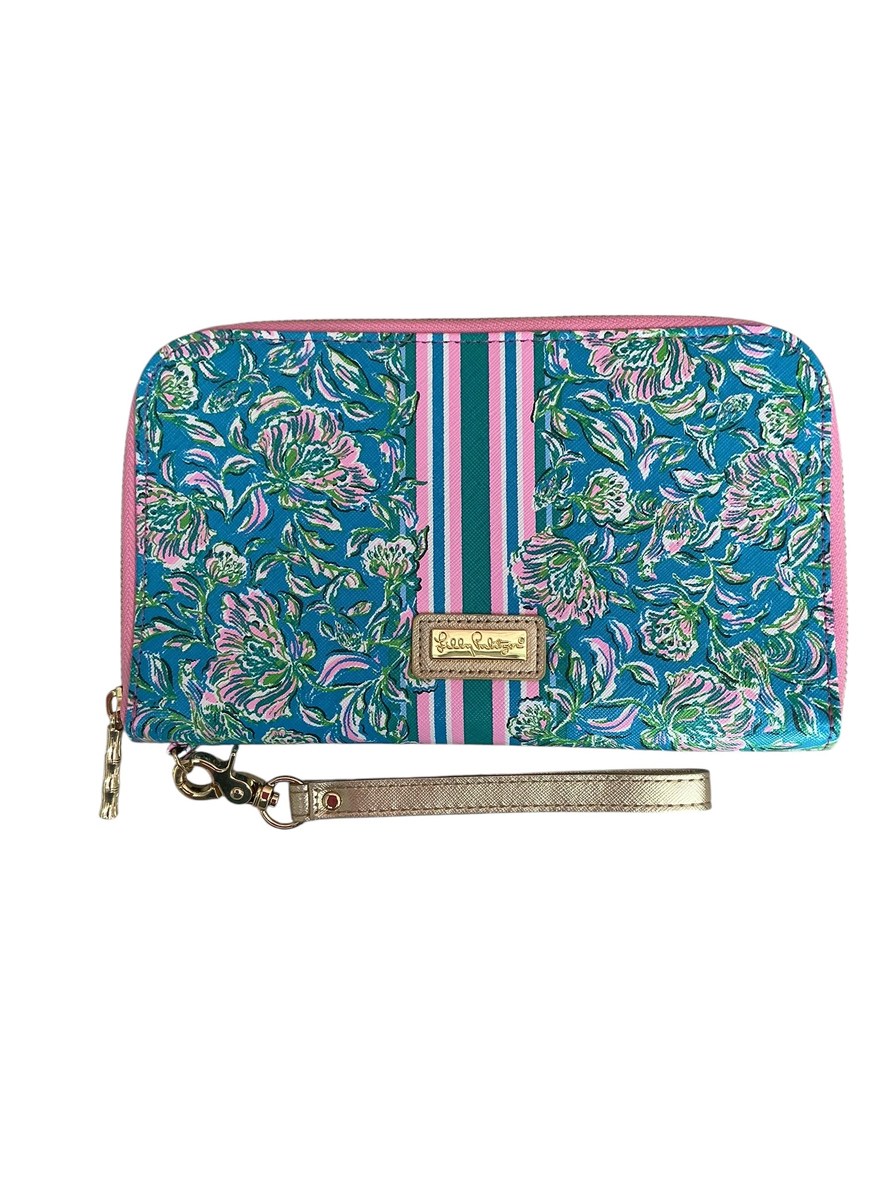 Lilly Pulitzer Travel Wallet Passport Holder Chick Magnet