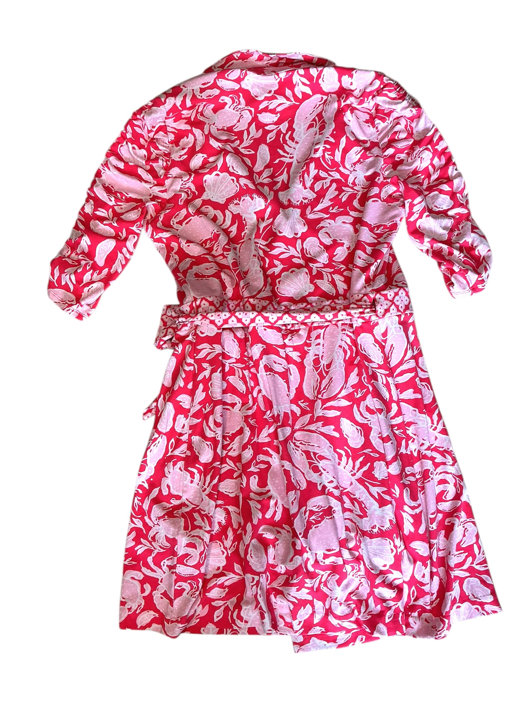 Lilly Pulitzer Ibby Skirted Romper Cane Coral Crab Collab - Size M