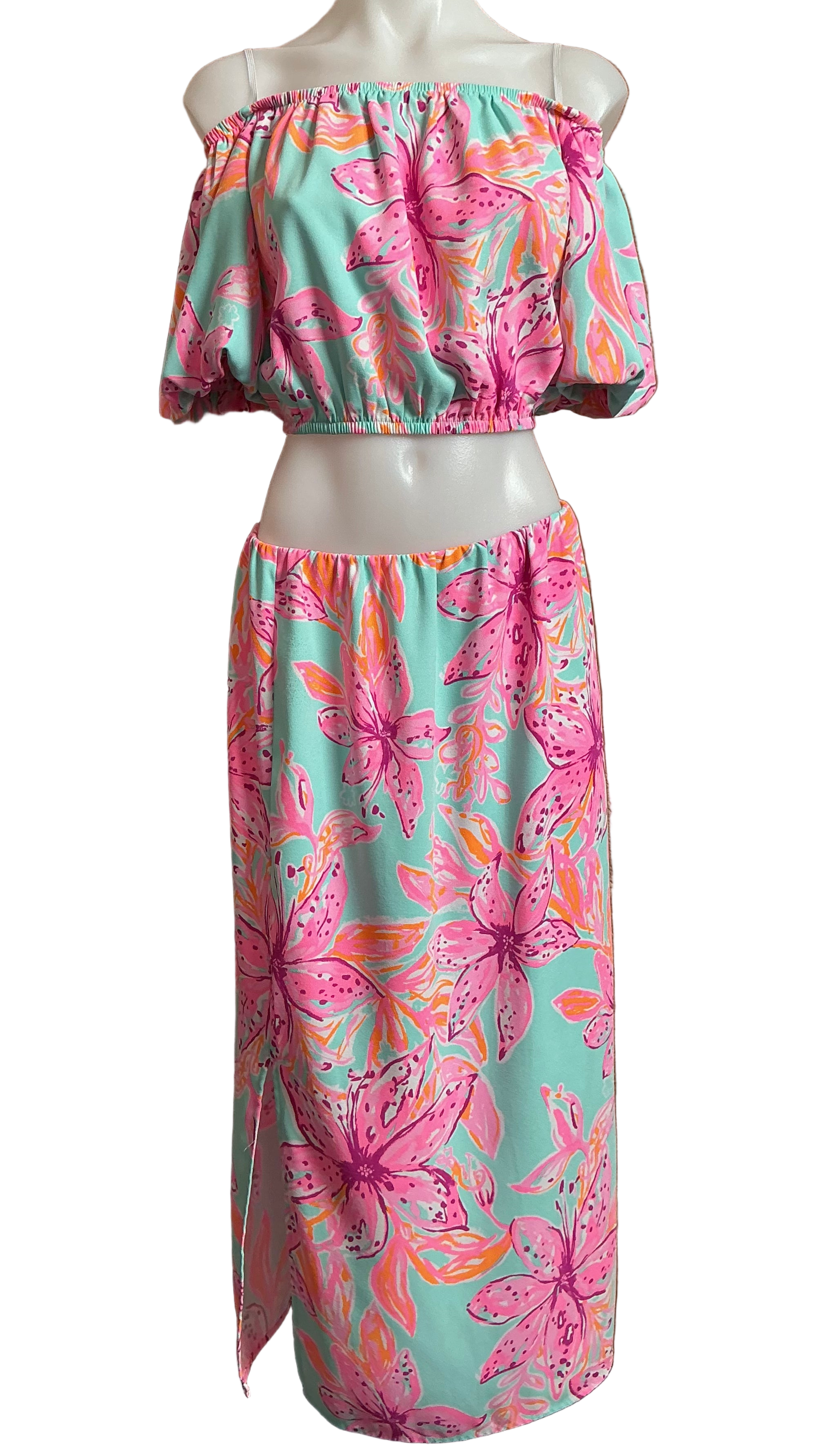 Lilly Pulitzer Top & Skirt Set - Size M